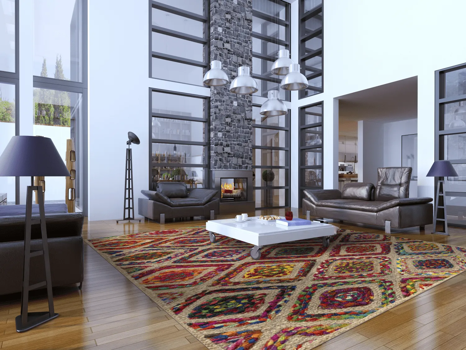 Wilton szőnyeg - Arózsaszín (többszínű)