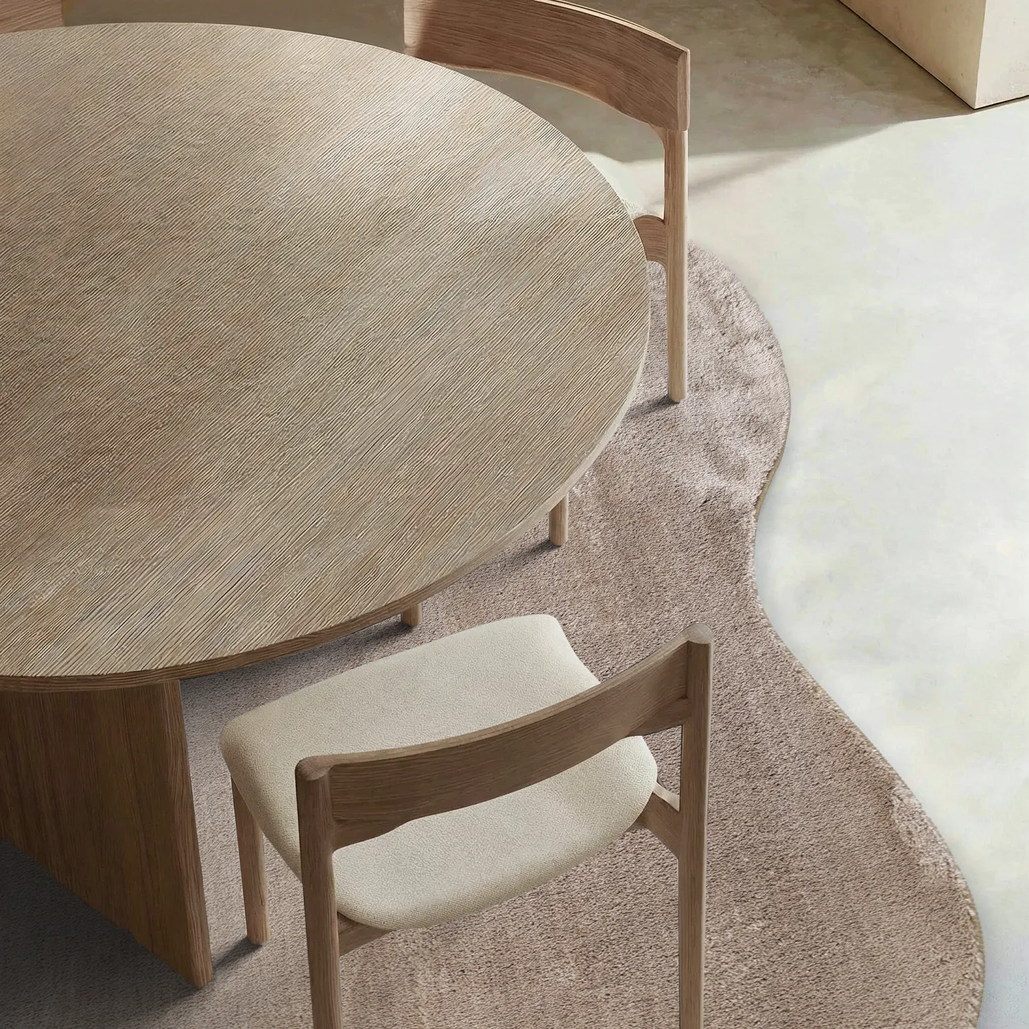 Aszimmetrikus Hullámos Shaggy Szőnyeg - Aranga Super Soft Fur (barna)