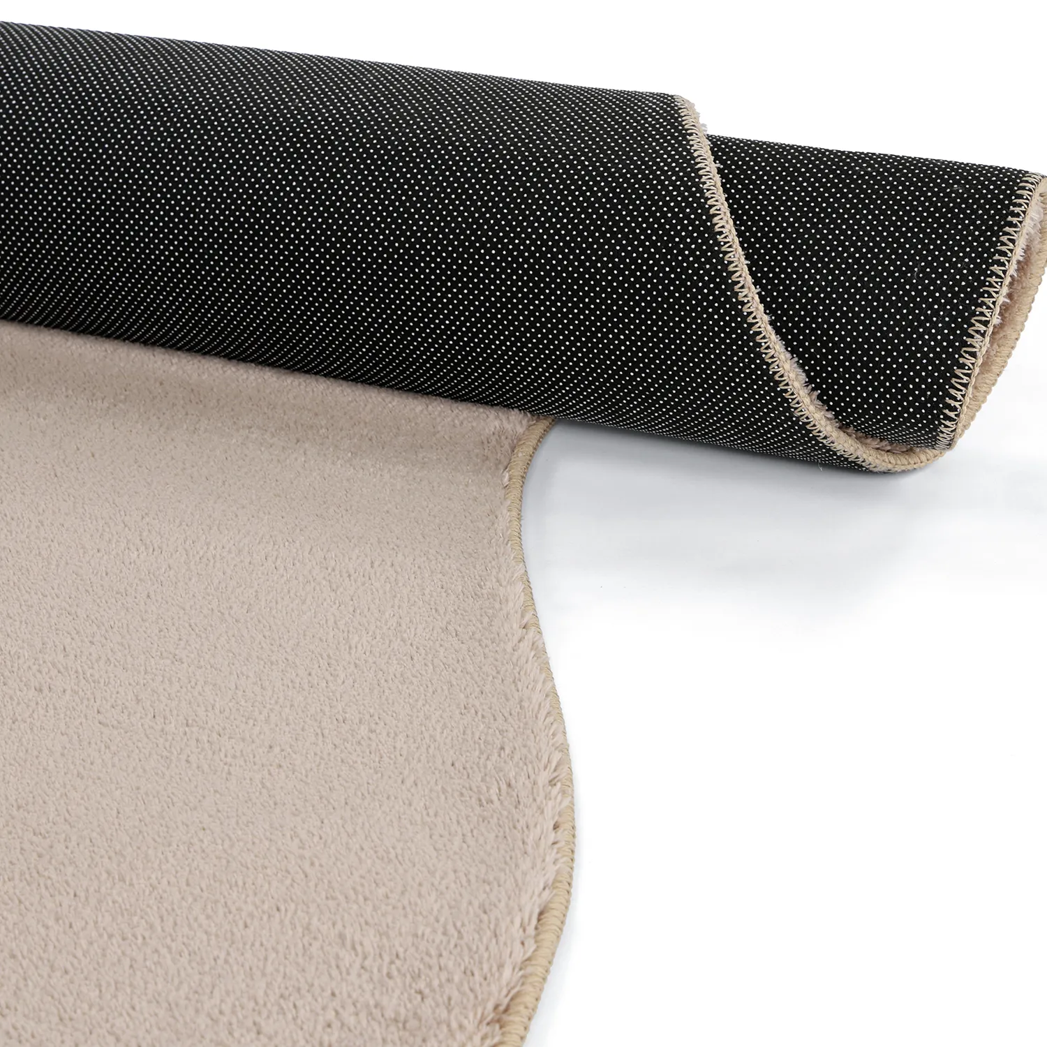 Aszimmetrikus Hullámos Shaggy Szőnyeg - Aranga Super Soft Fur (barna)