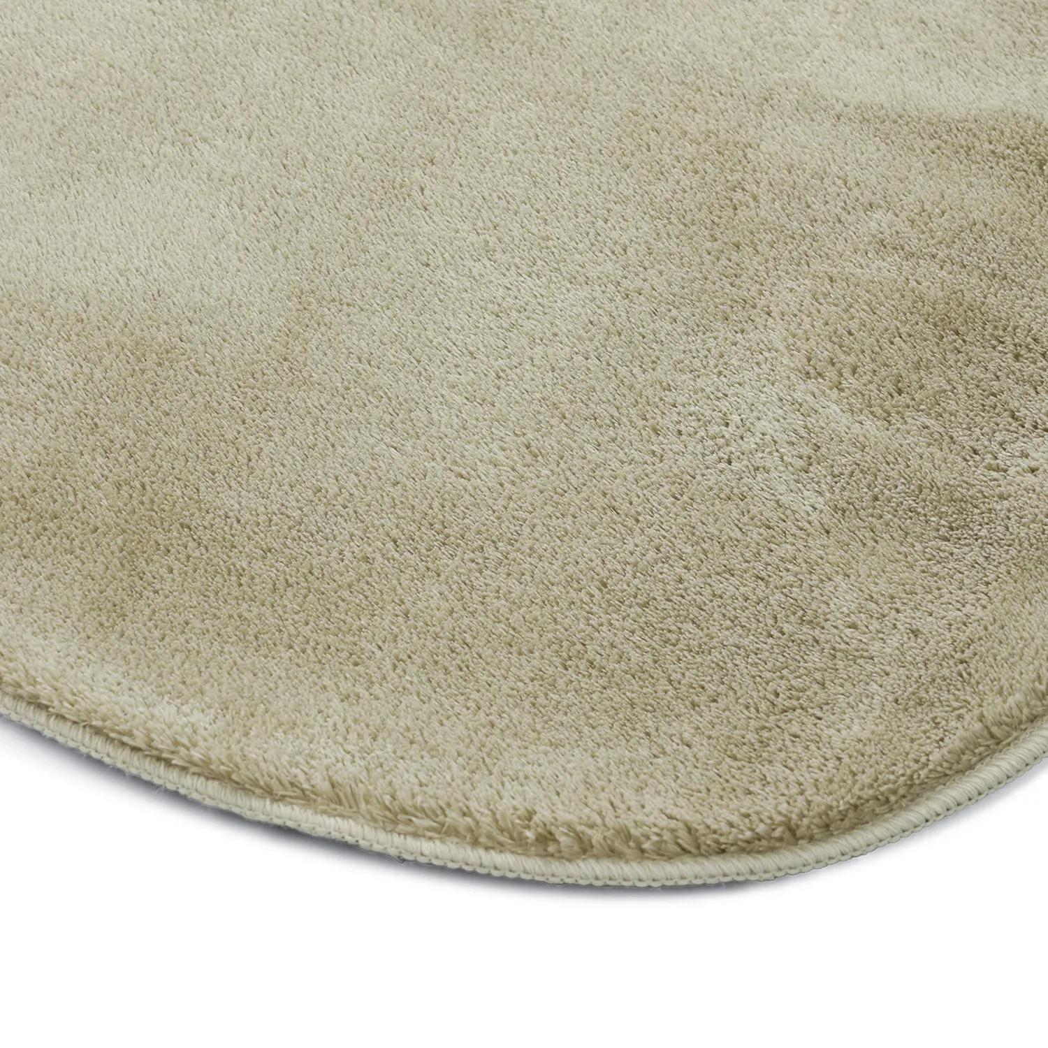 Aszimmetrikus Hullámos Shaggy Szőnyeg - Aranga Super Soft Fur (világoszöld)