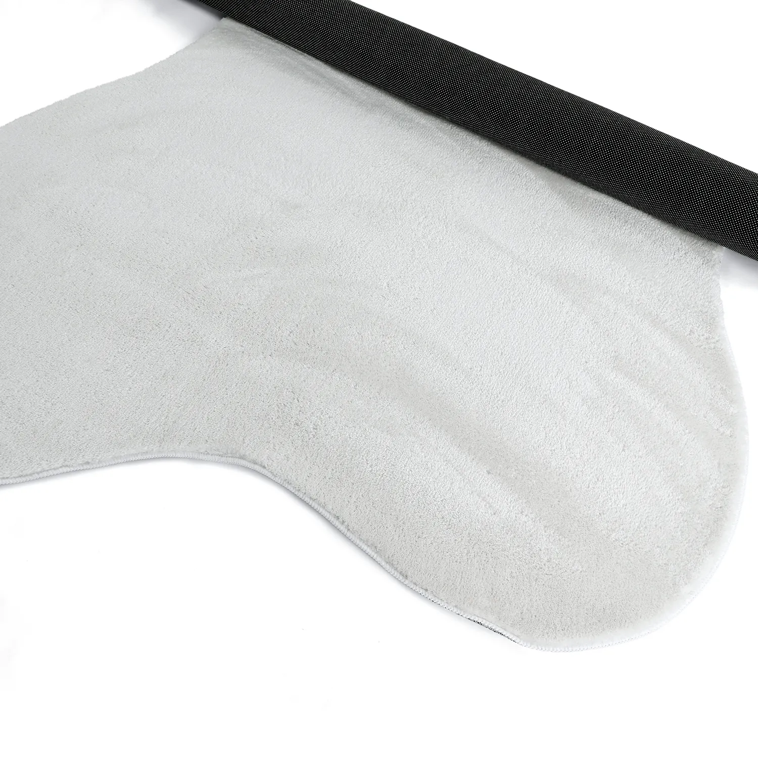 Aszimmetrikus Hullámos Shaggy Szőnyeg - Aranga Super Soft Fur (fehér)