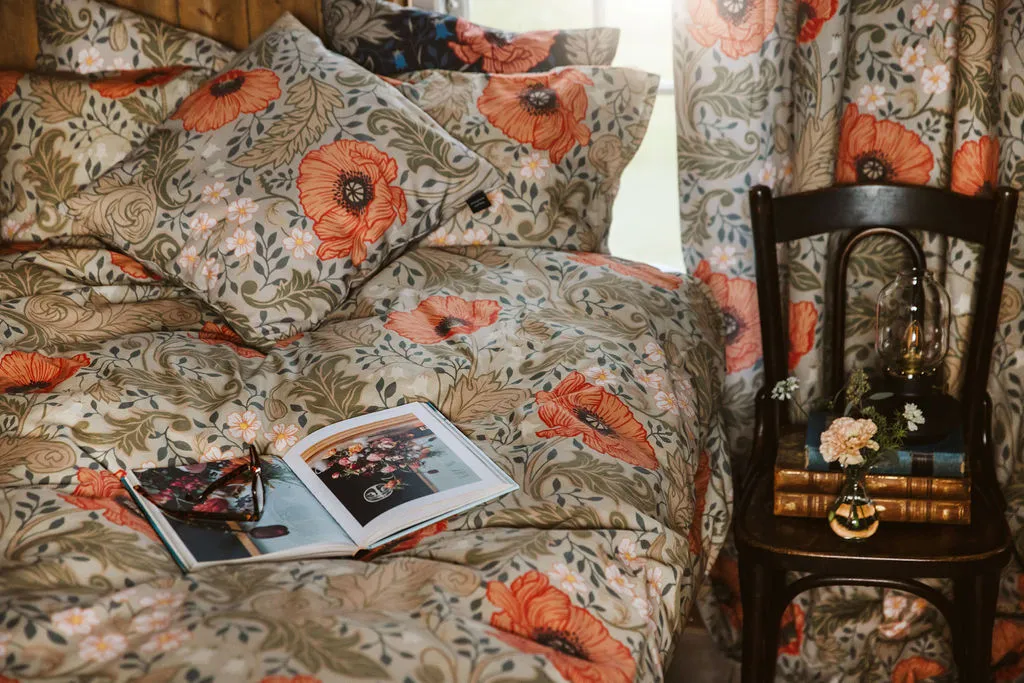 Ágyneműhuzat-set - Poppy (bézs)