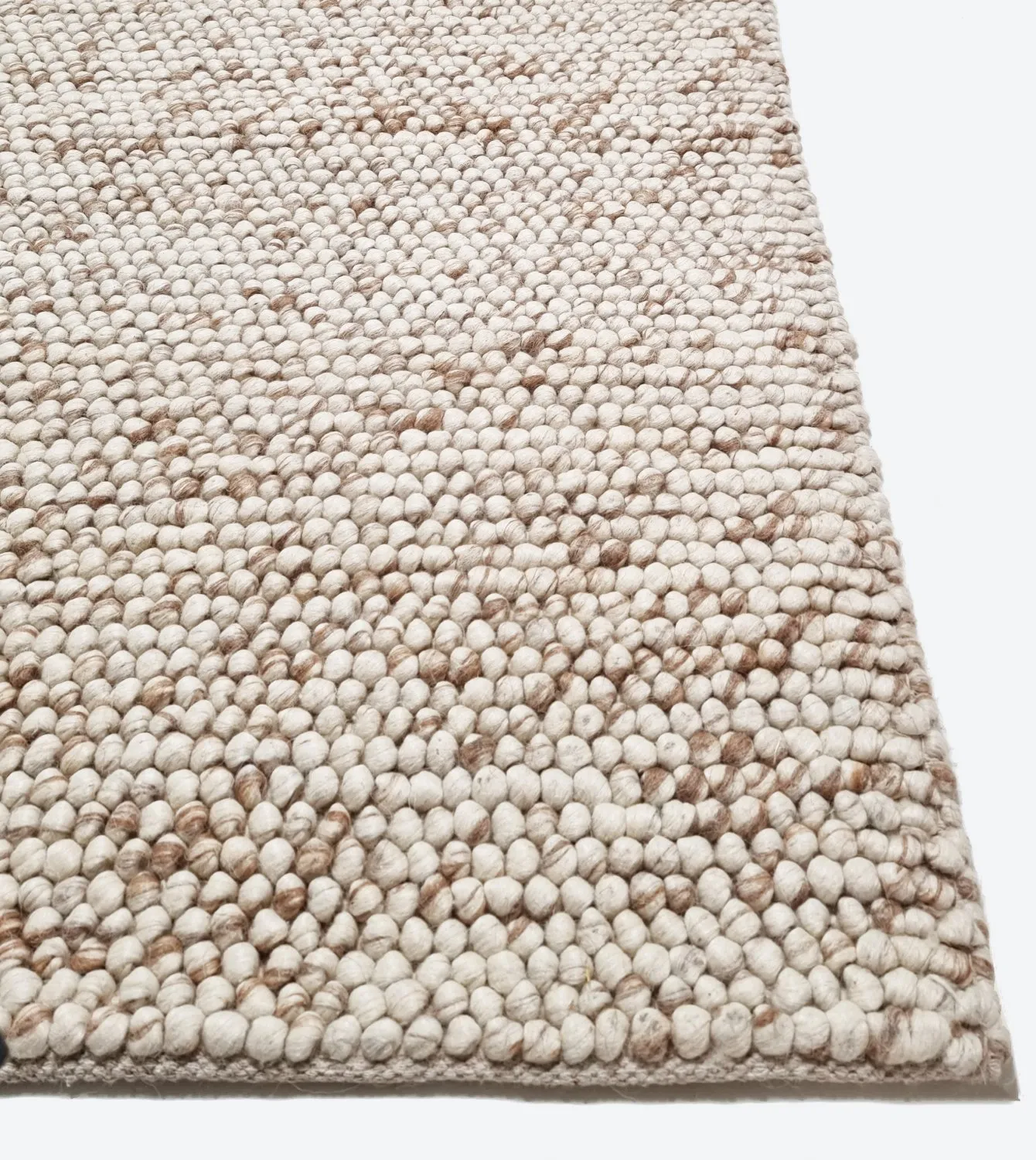 Gyapjúszőnyeg - Avafors Wool Bubble (természetes)