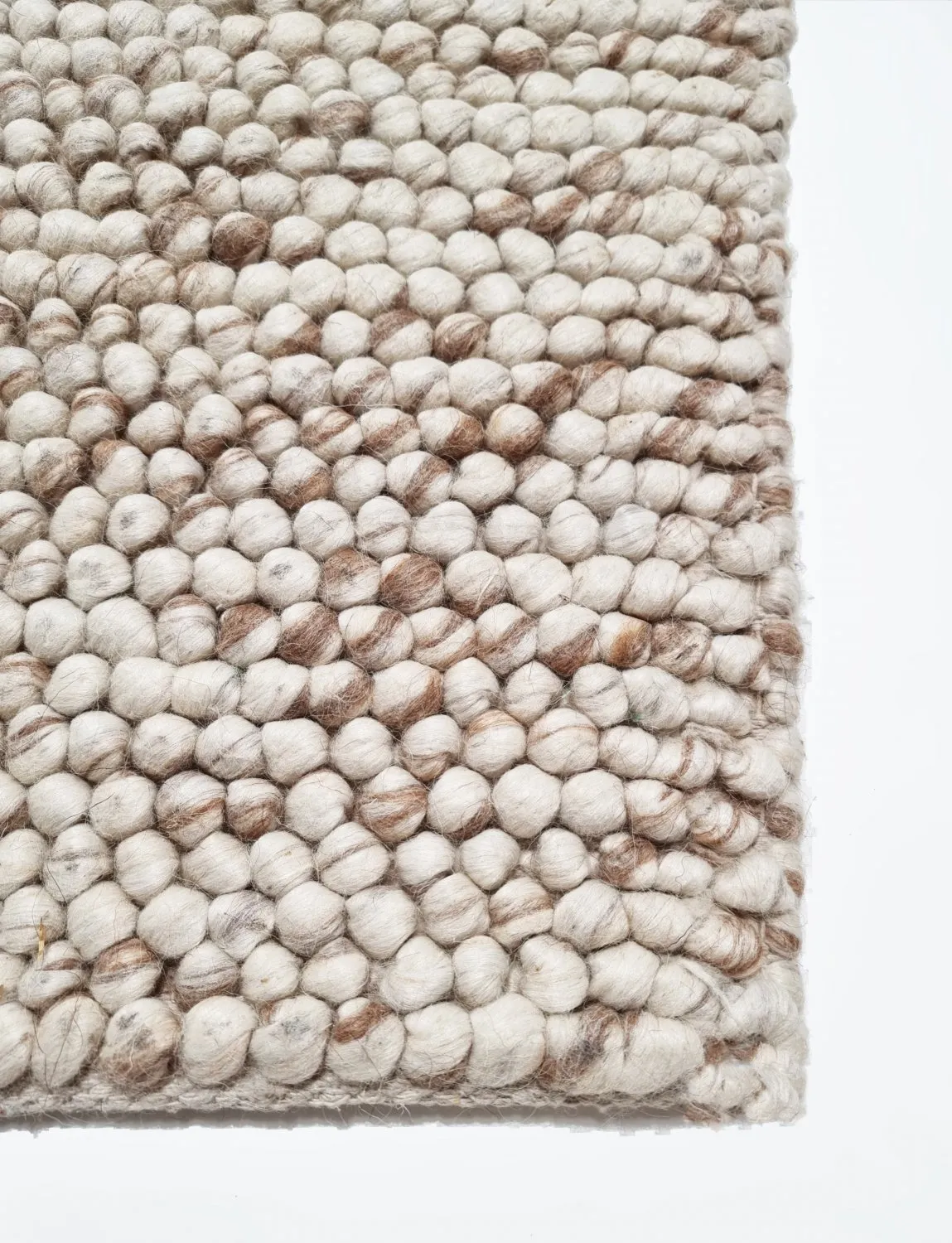 Gyapjúszőnyeg - Avafors Wool Bubble (természetes)