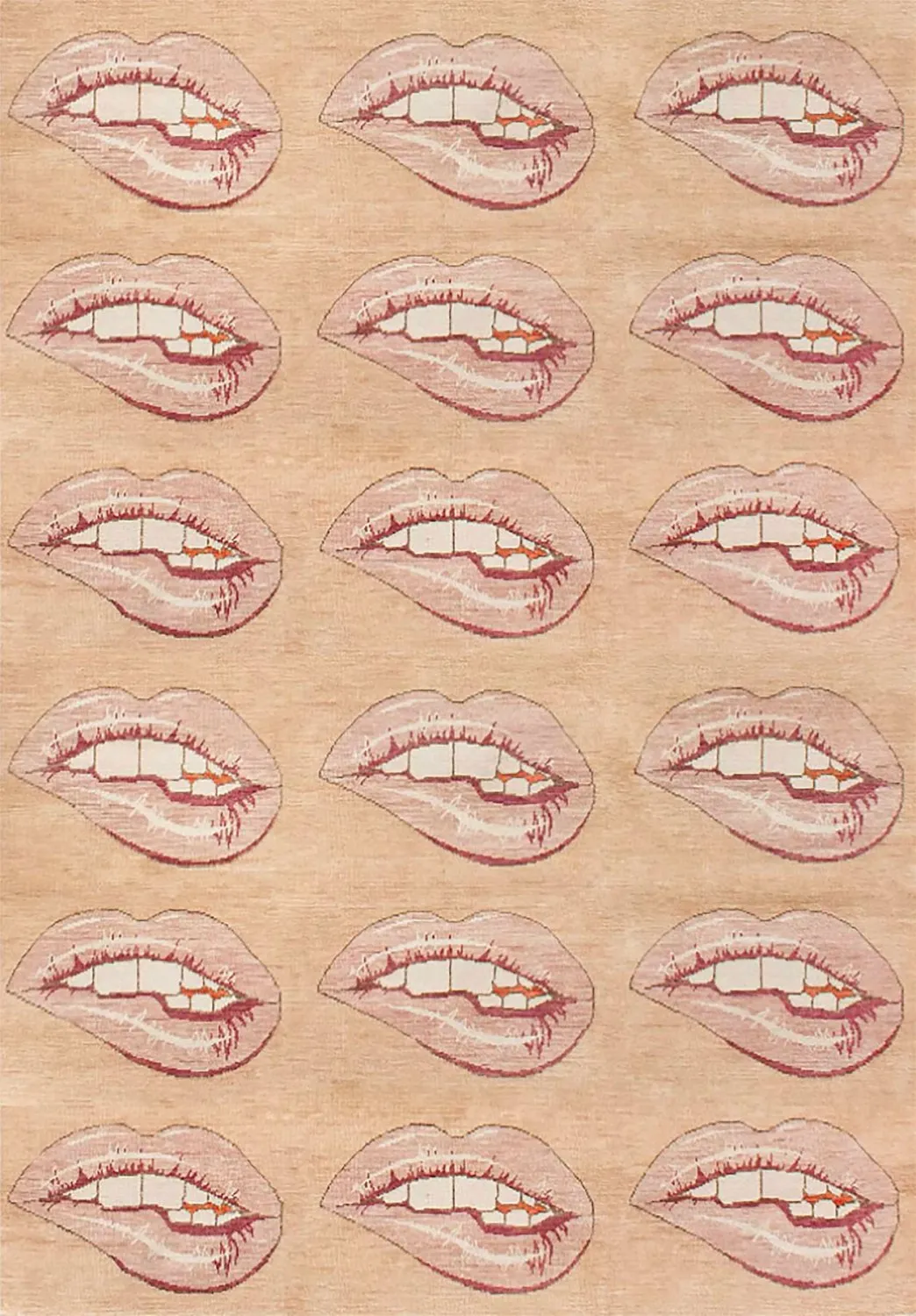 Wilton szőnyeg - Avery (bezs/rózsaszín)