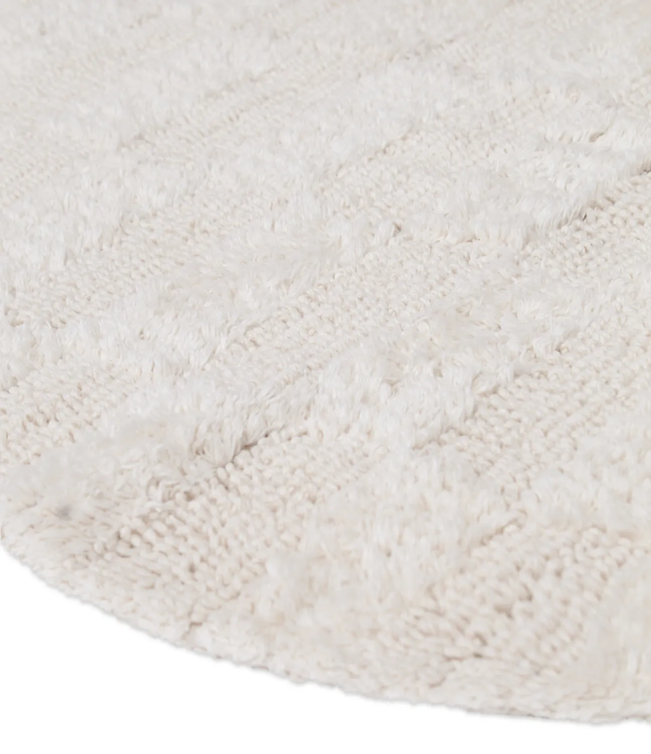 Ovális fürdőszobaszőnyeg - Bevin (piszkosfehér)