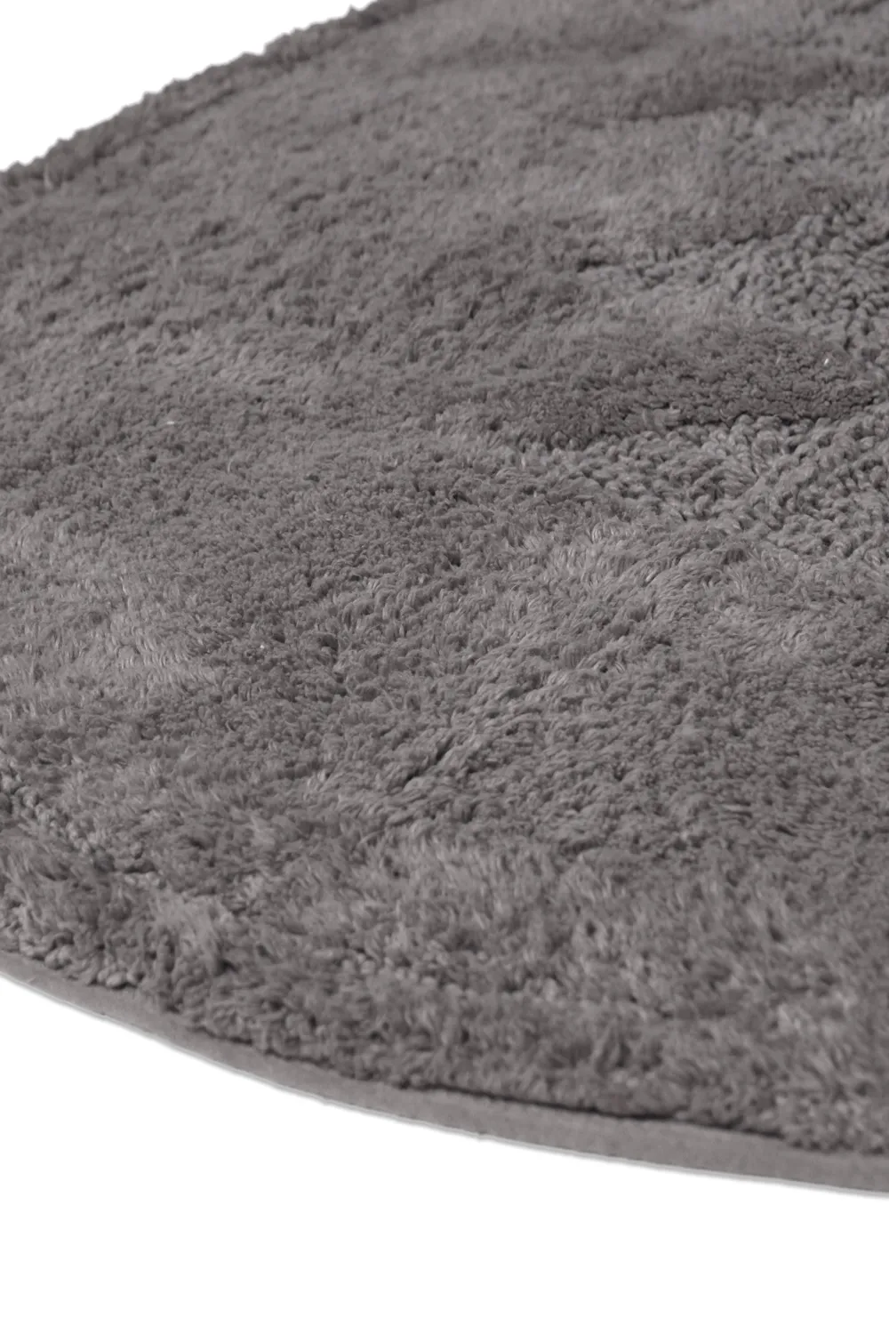 Ovális fürdőszobaszőnyeg - Gertie (sötét szürke)