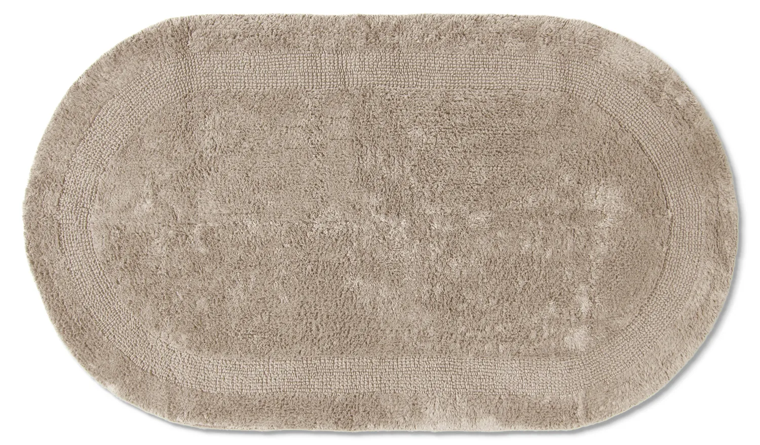 Ovális fürdőszobaszőnyeg - Nila (bézs)