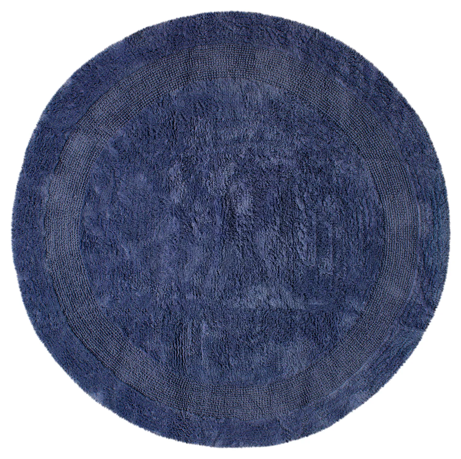 Kerek fürdőszobaszőnyeg - Nila (kék)