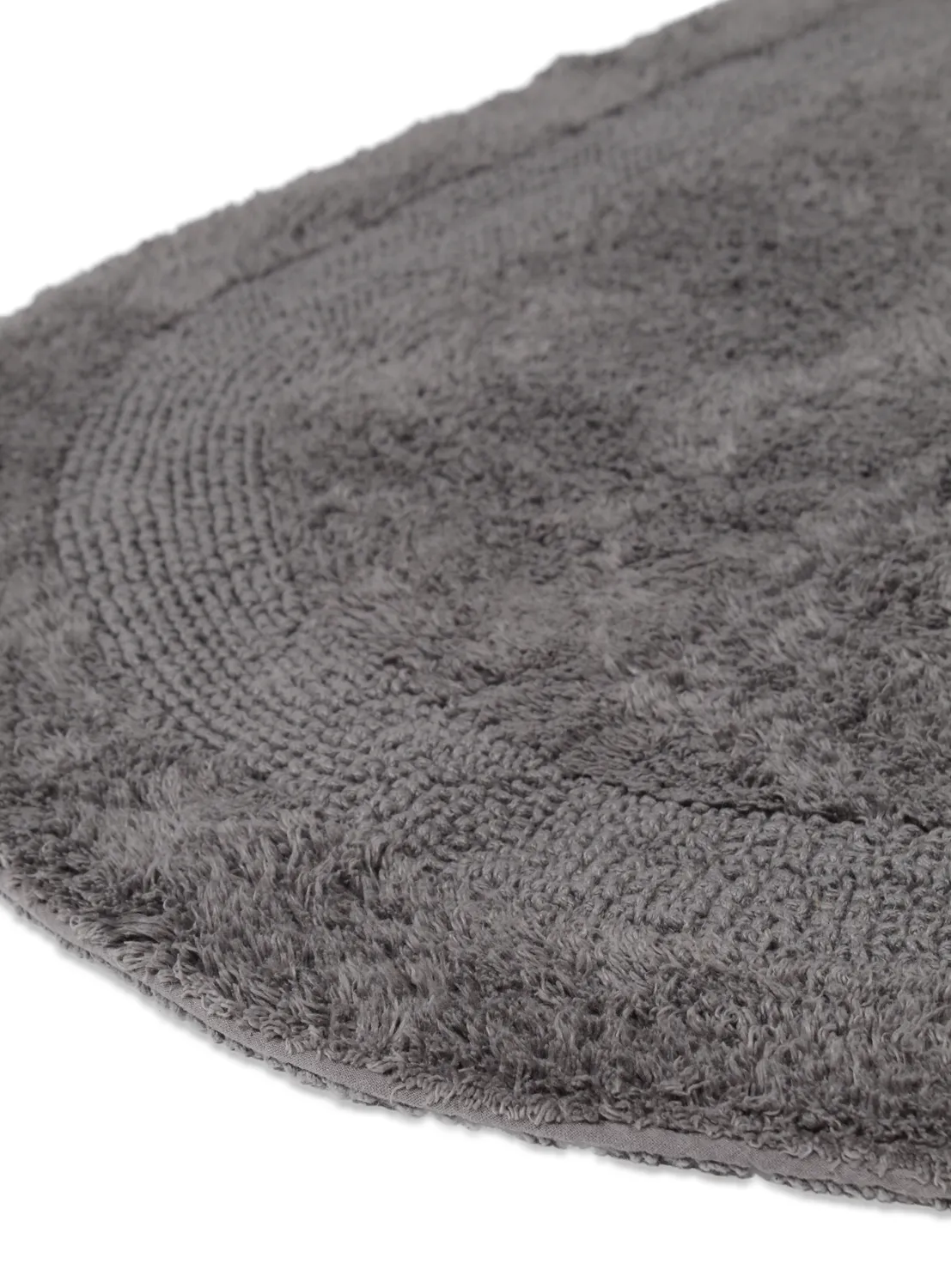 Ovális fürdőszobaszőnyeg - Nila (sötét szürke)