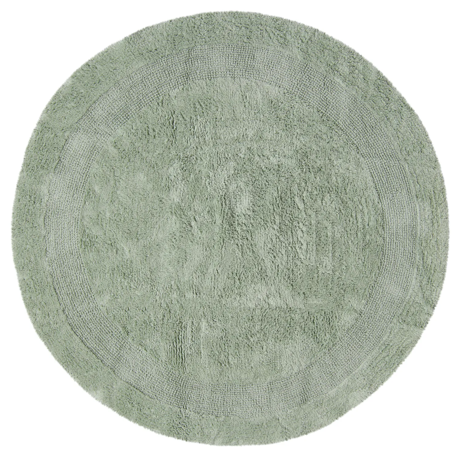 Kerek fürdőszobaszőnyeg - Nila (világos zöld)