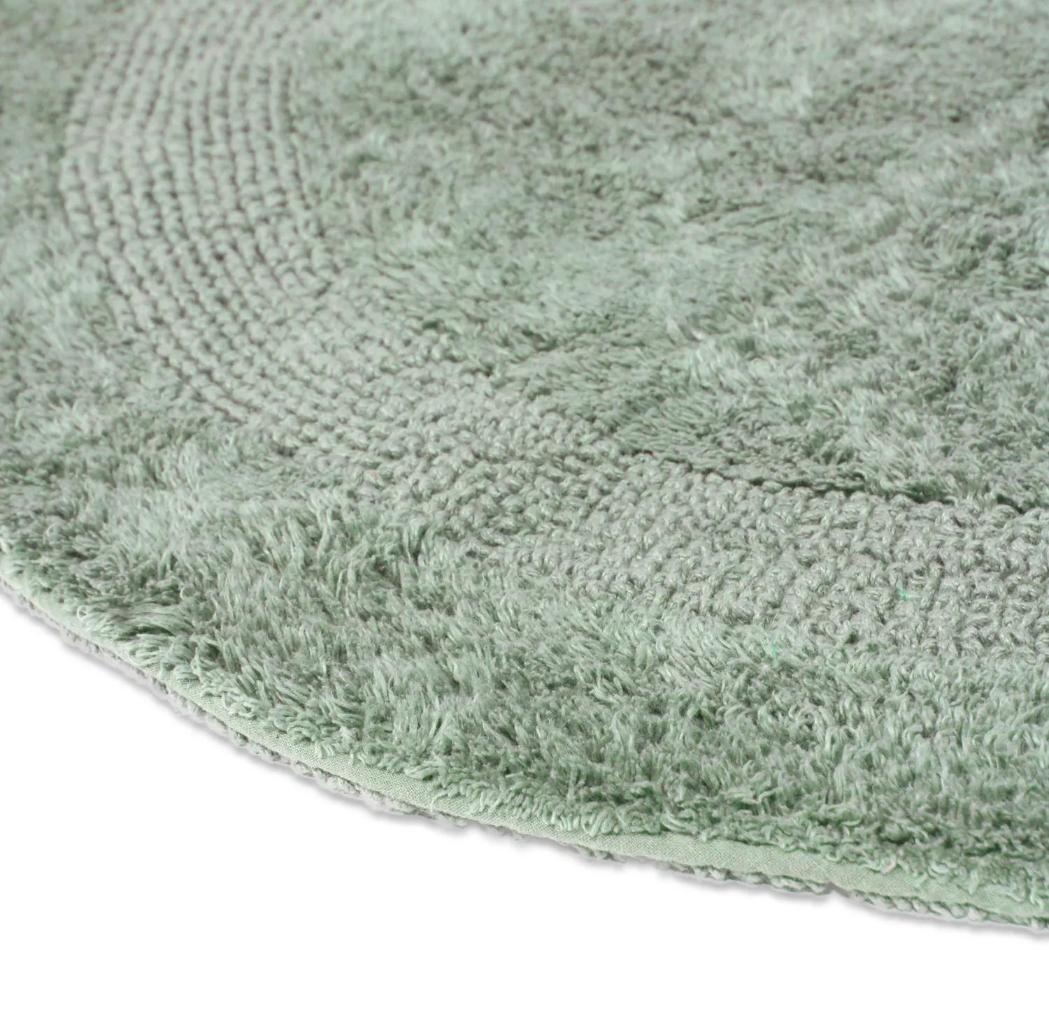 Kerek fürdőszobaszőnyeg - Nila (világos zöld)