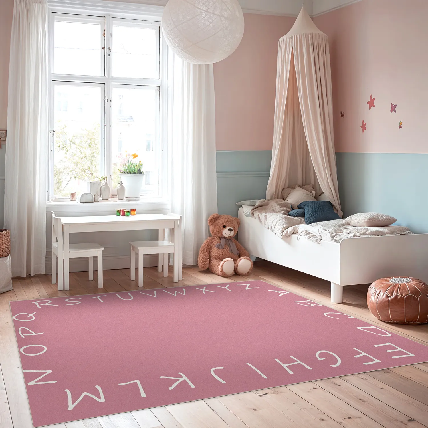Gyermek szőnyeg - Atlas Teddybear (rosa)