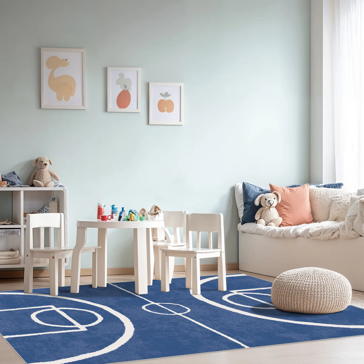 Gyermek szőnyeg - Atlas Teddybear (rosa)