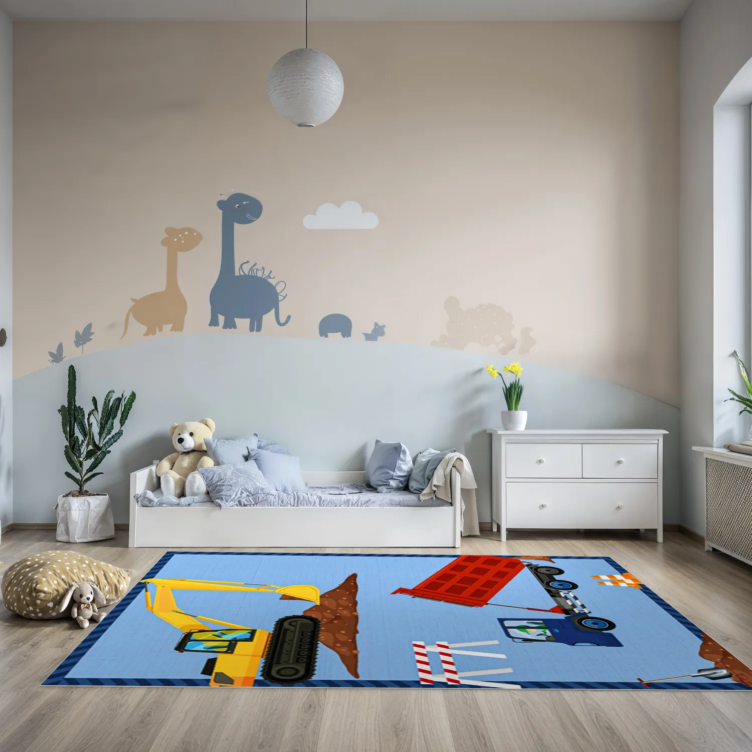 Gyermek szőnyeg - Atlas Teddybear (rosa)