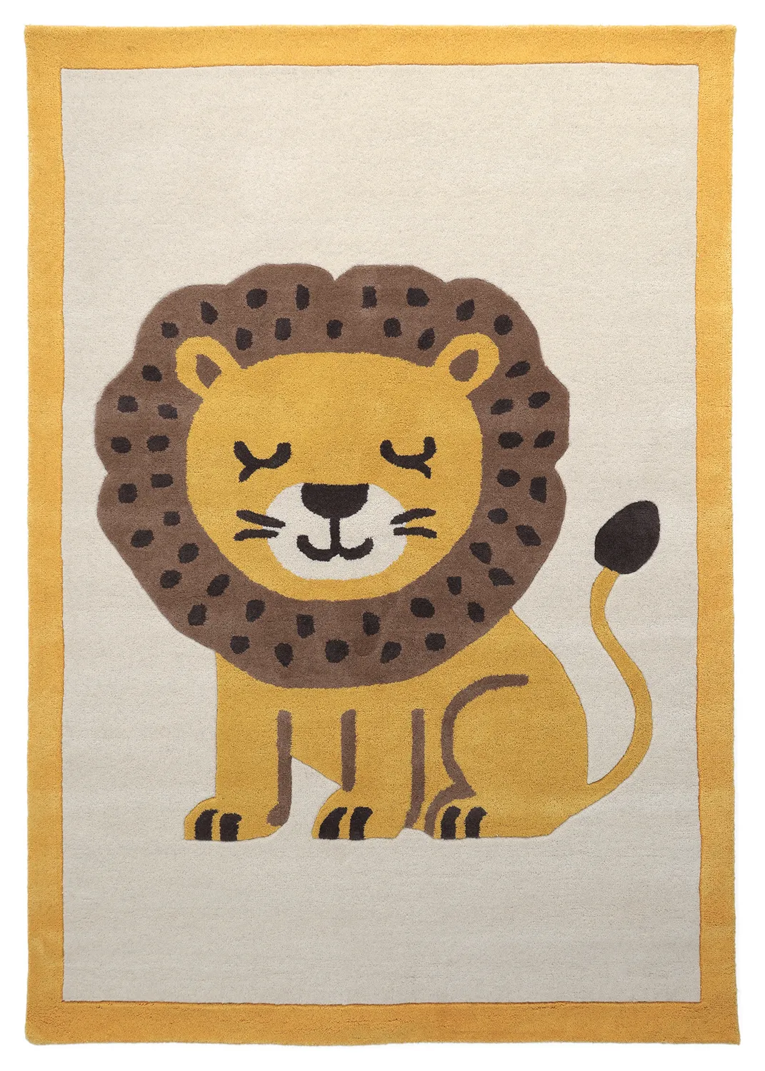 Gyerekszőnyeg - Lion Hand Tufted Wool Premium (bézs/multi)