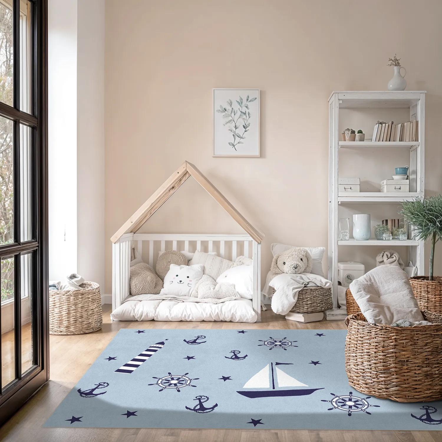 Gyermek szőnyeg - Atlas Teddybear (rosa)