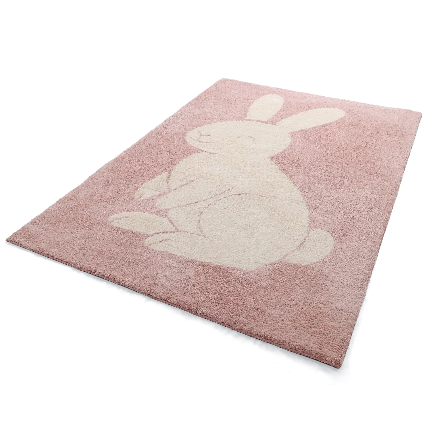 Gyerekszőnyeg - Soft Bunny (rózsaszín/krém)