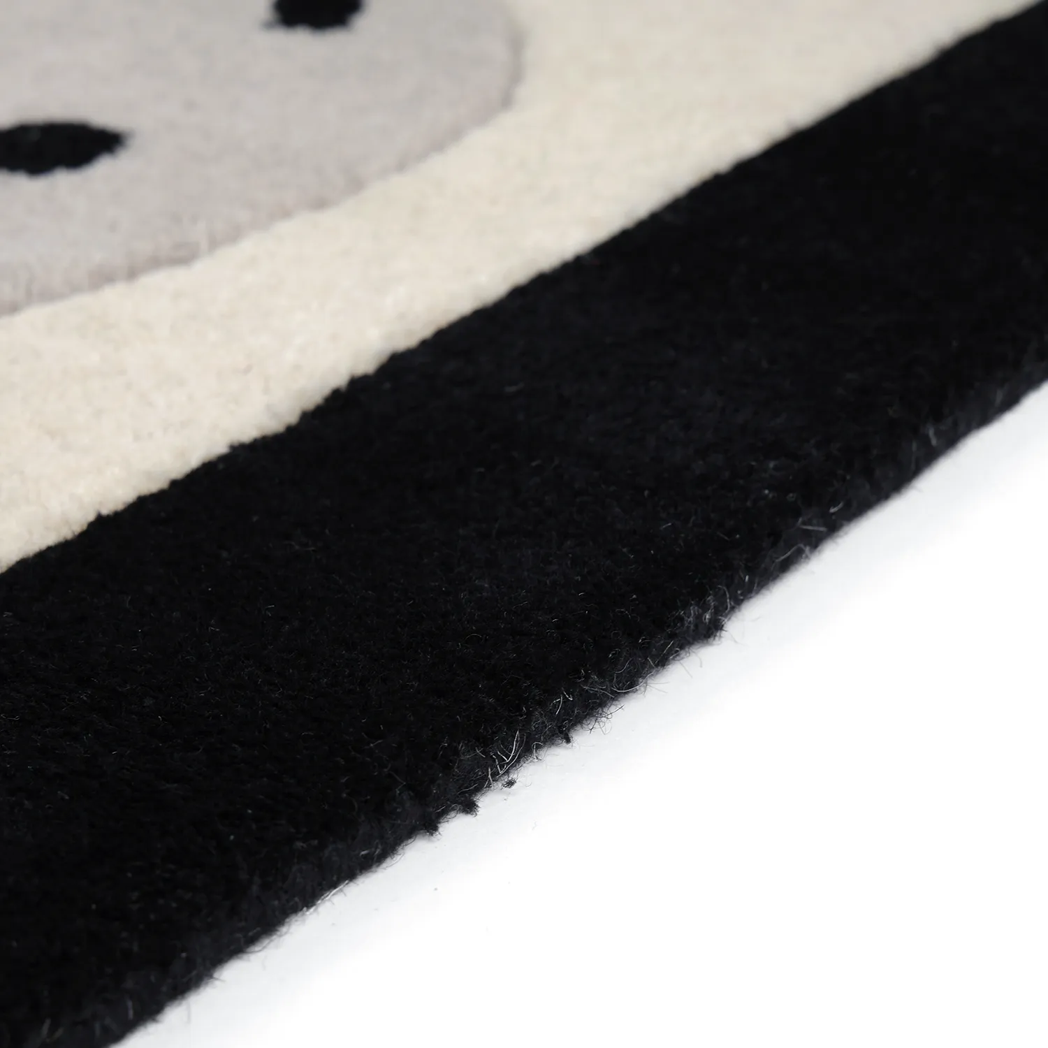Gyerekszőnyeg - Zebra Hand Tufted Wool Premium (bézs/fekete)