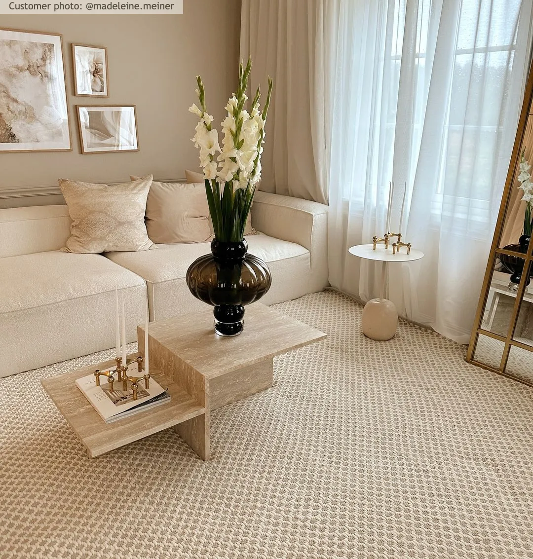 Gyapjúszőnyeg - Belize (bézs)