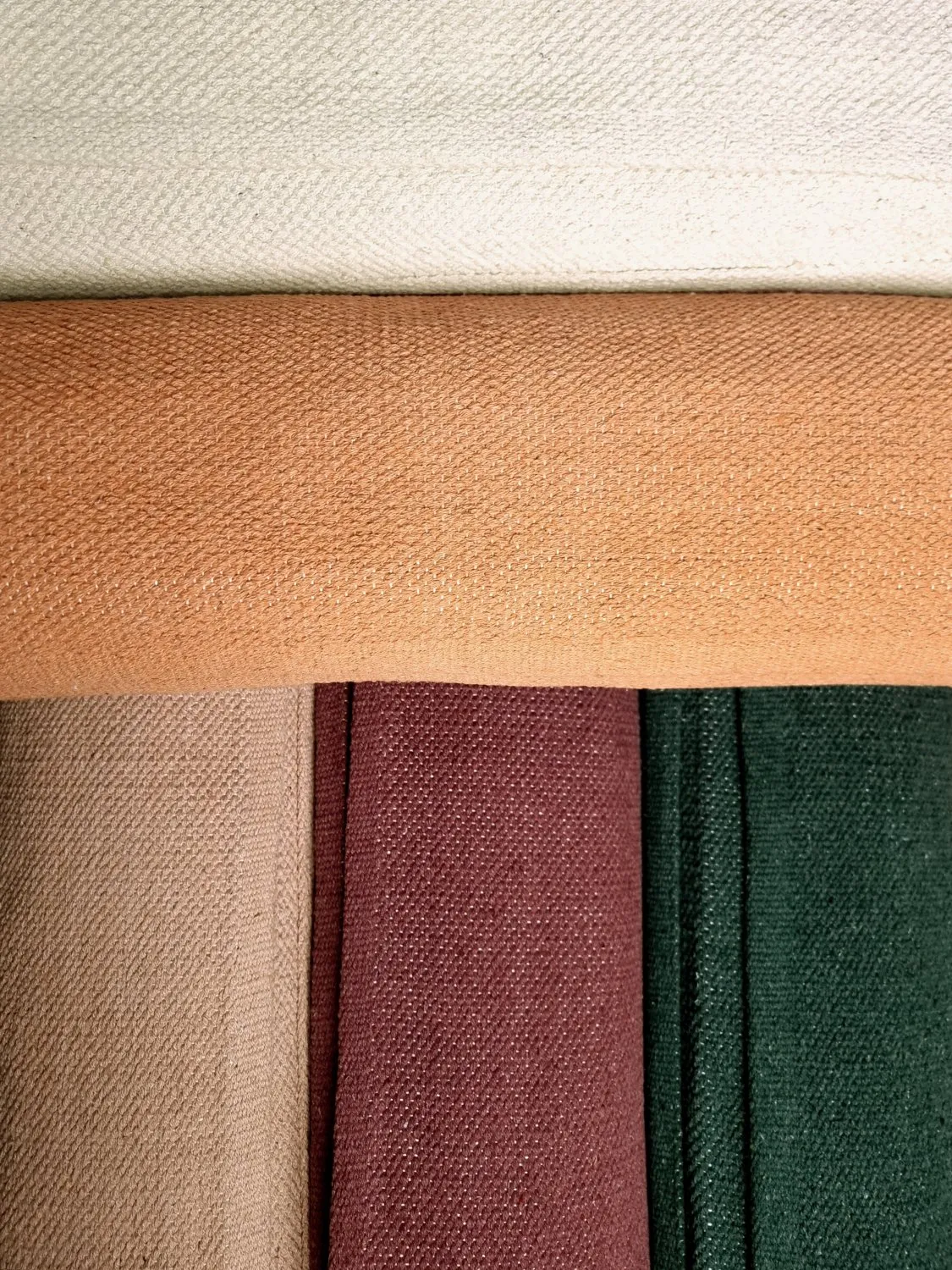 Kerek pamutszőnyeg - Billie (narancssárga)