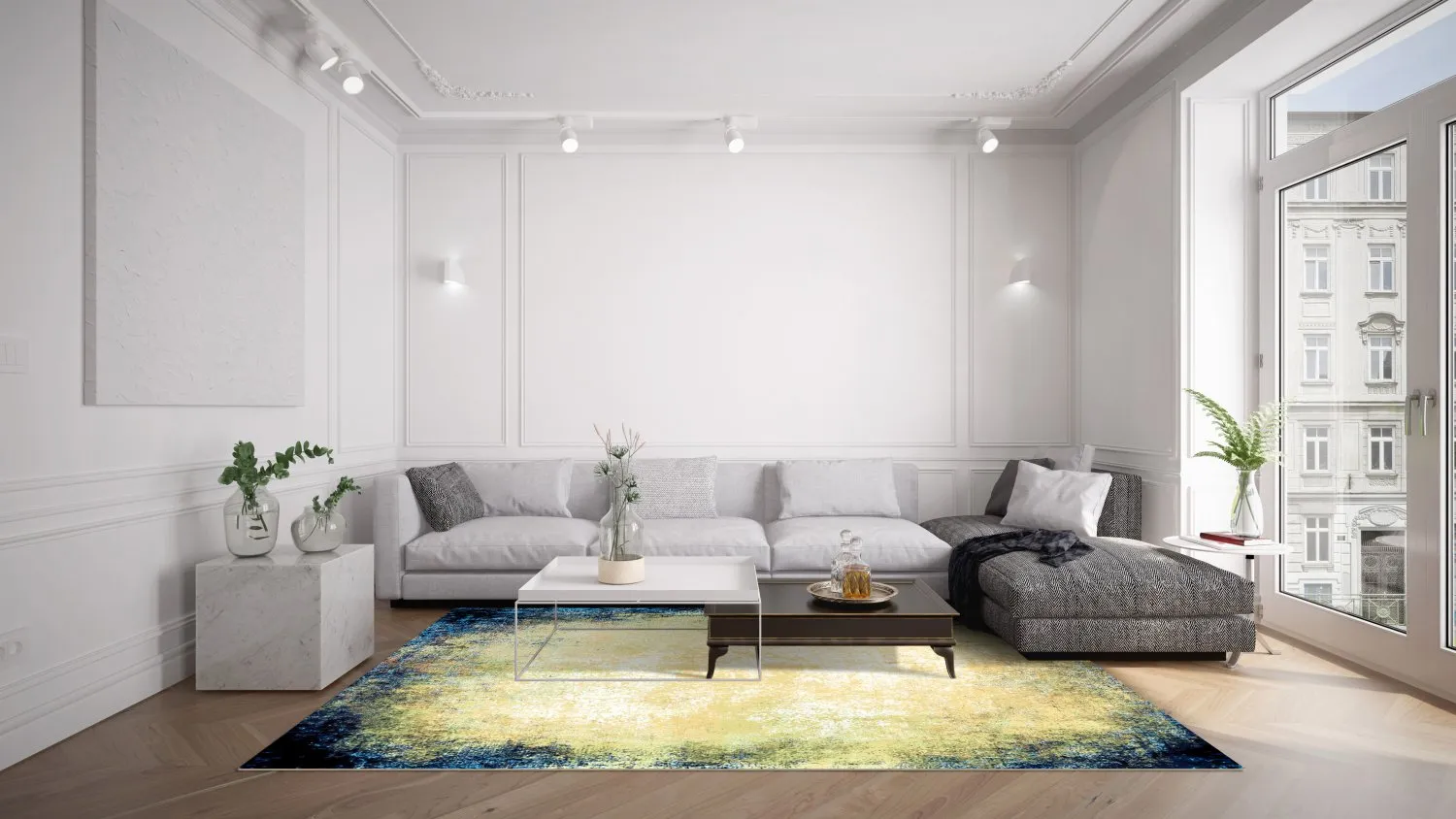 Wilton szőnyeg - Pamplona (kék)