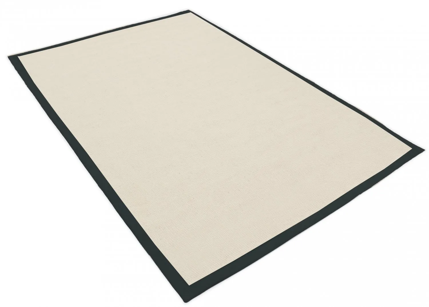 Szizál szőnyeg - Agave (fekete/offwhite)