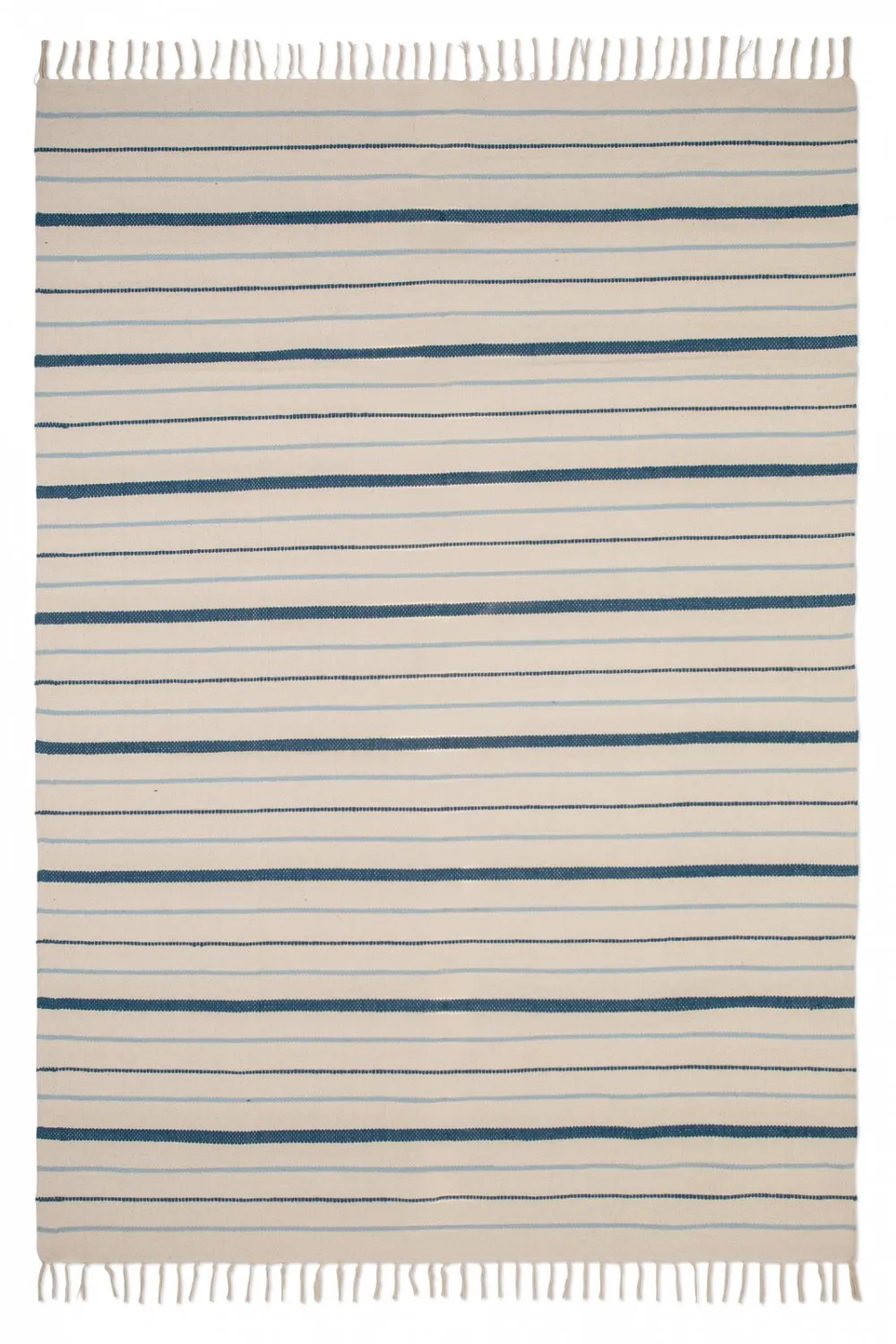 Pamut szőnyeg - Boda (fehér/kék)