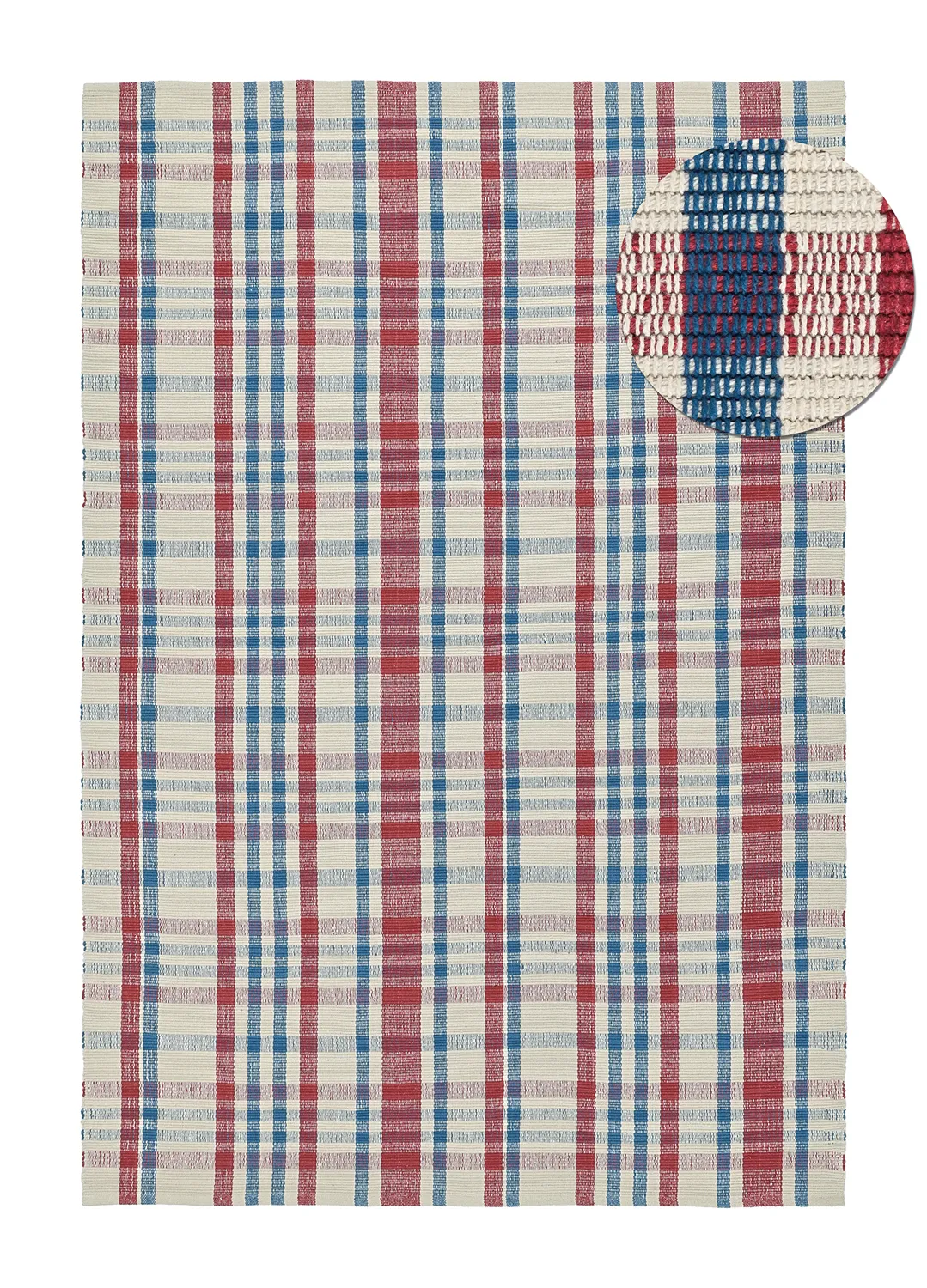 Pamutszőnyeg - Husvik (krém/többszínű)