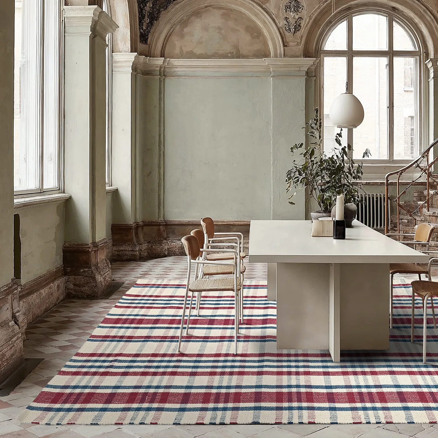 Pamutszőnyeg - Husvik (krém/többszínű)