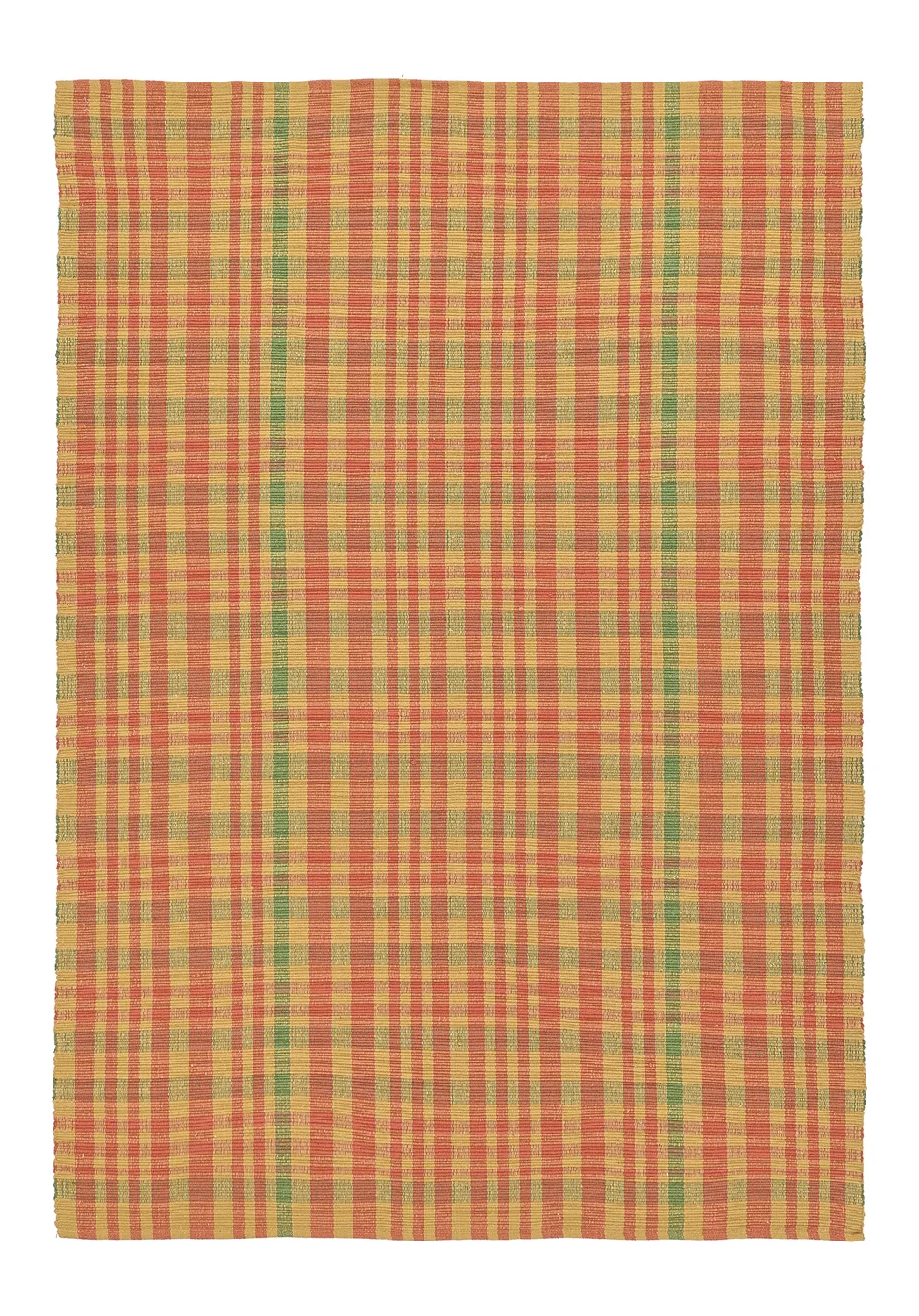 Pamutszőnyeg - Husvik (mustár/többszínű)