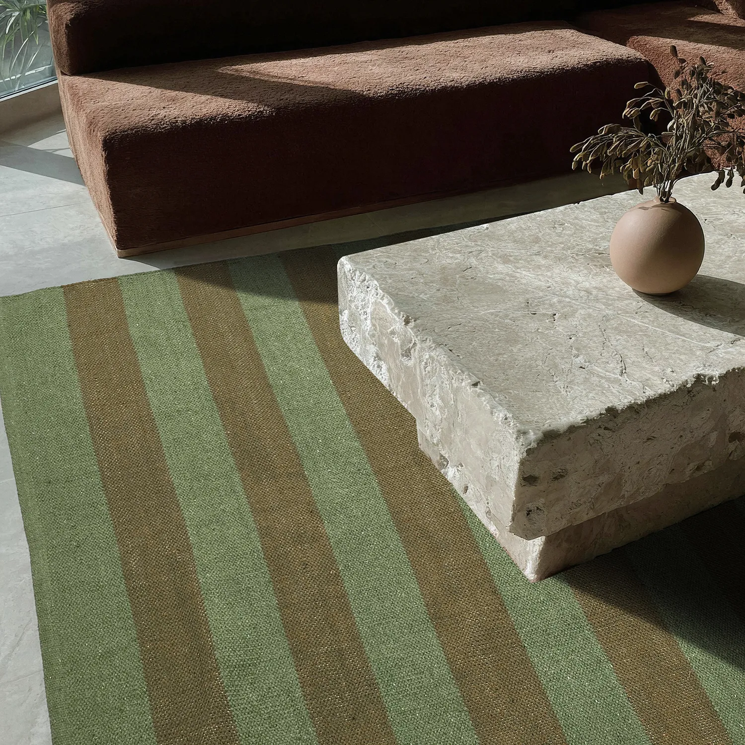 Pamutszőnyeg - Nilo (moha zöld)