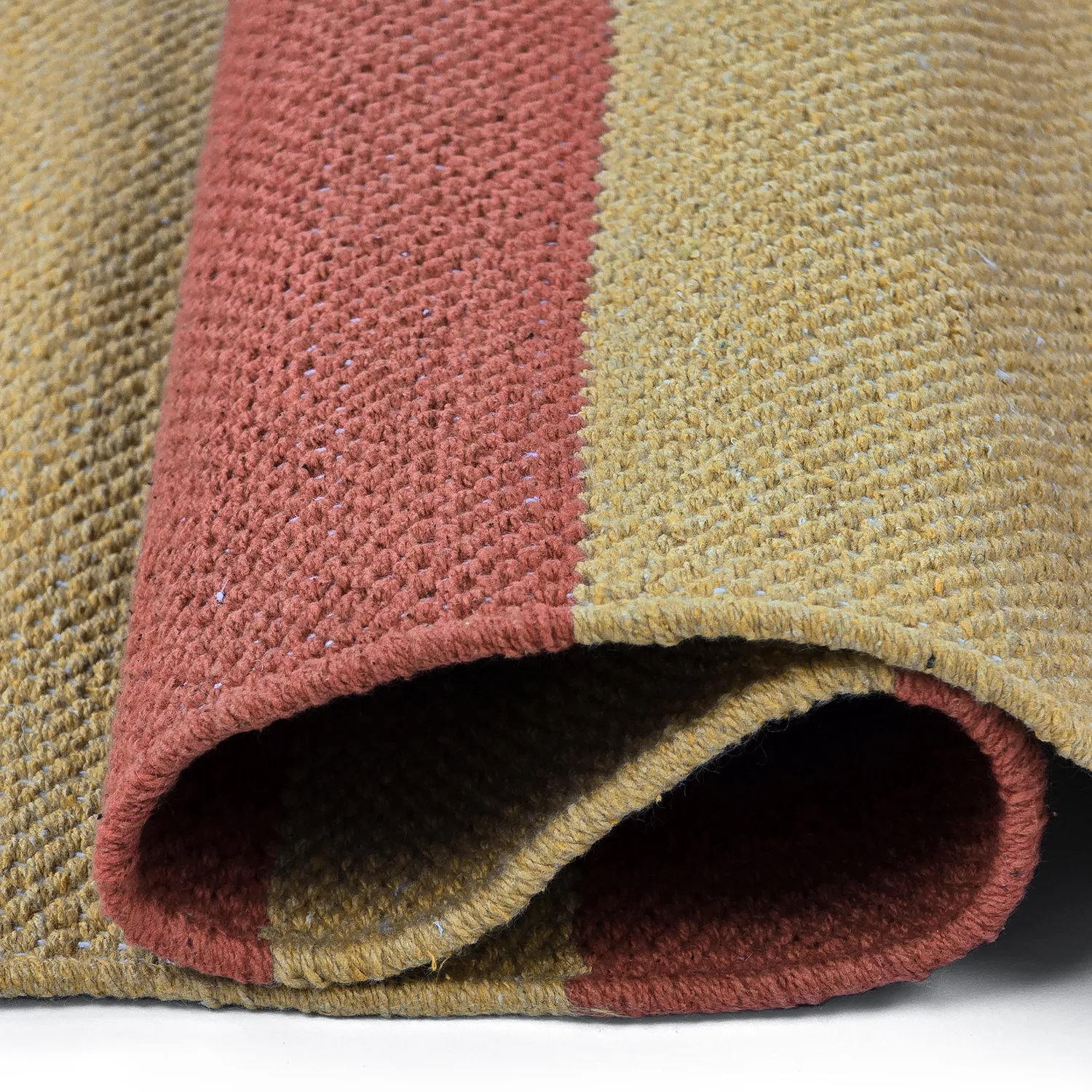 Pamutszőnyeg - Nilo (mustársárga/terrakotta)