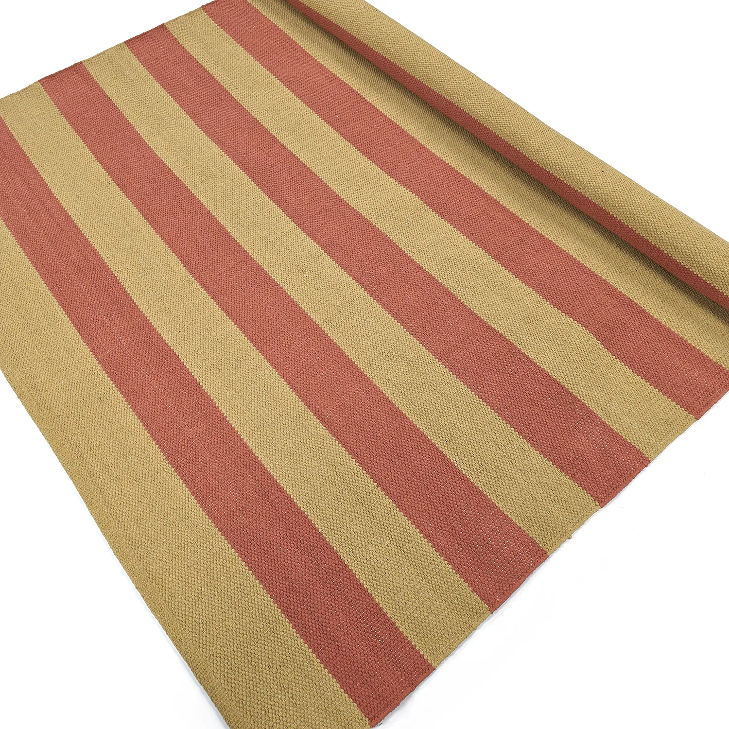 Pamutszőnyeg - Nilo (mustársárga/terrakotta)