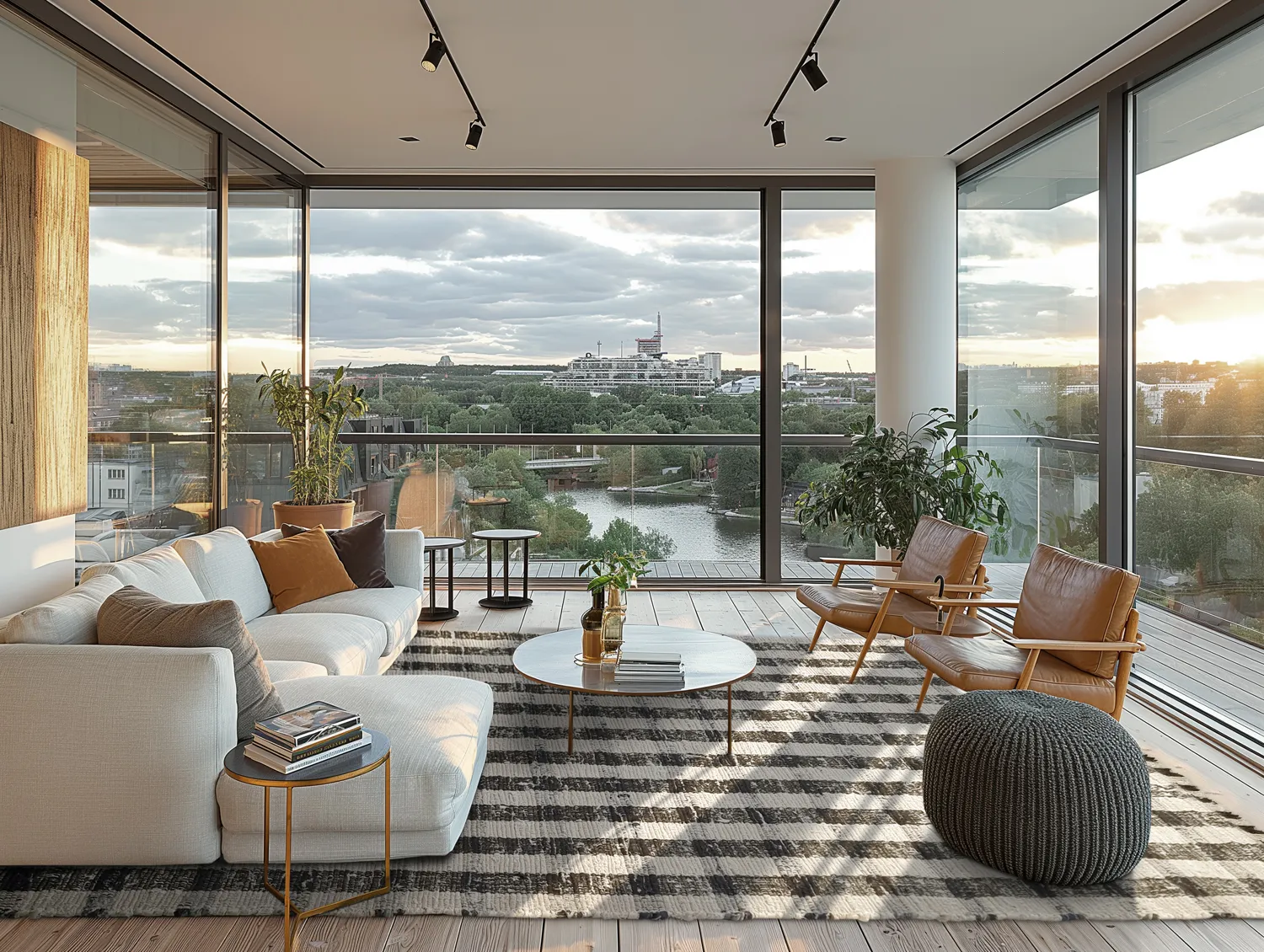 Pamutszőnyeg - Noomi (fekete)