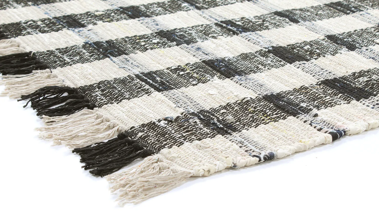 Pamutszőnyeg - Noomi (fekete)