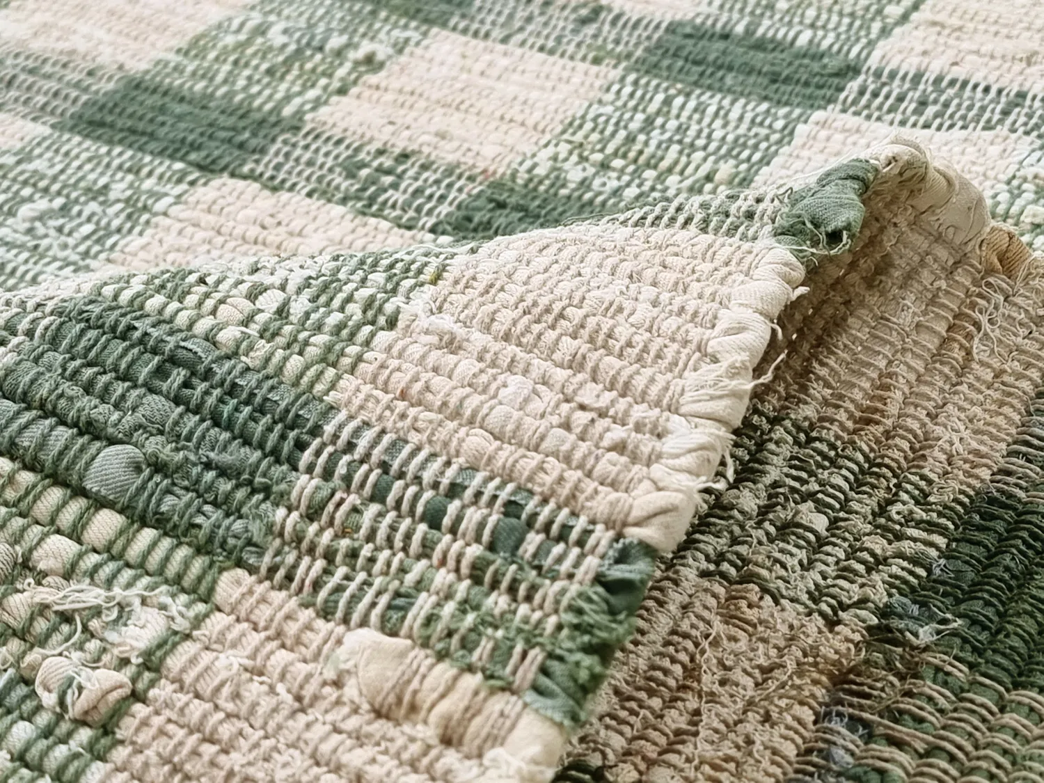 Pamutszőnyeg - Noomi (zöld)