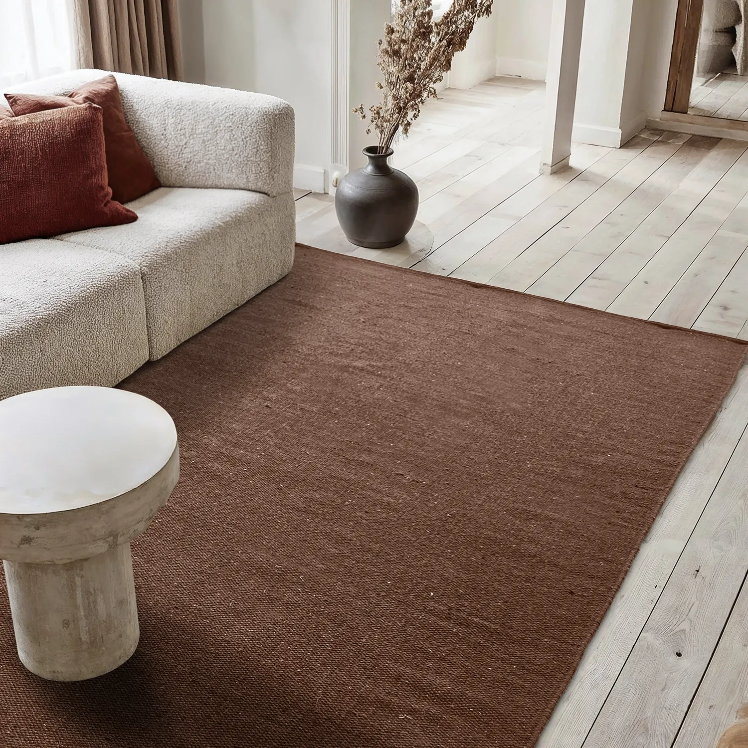 Pamutszőnyeg - Rigolet (barna)