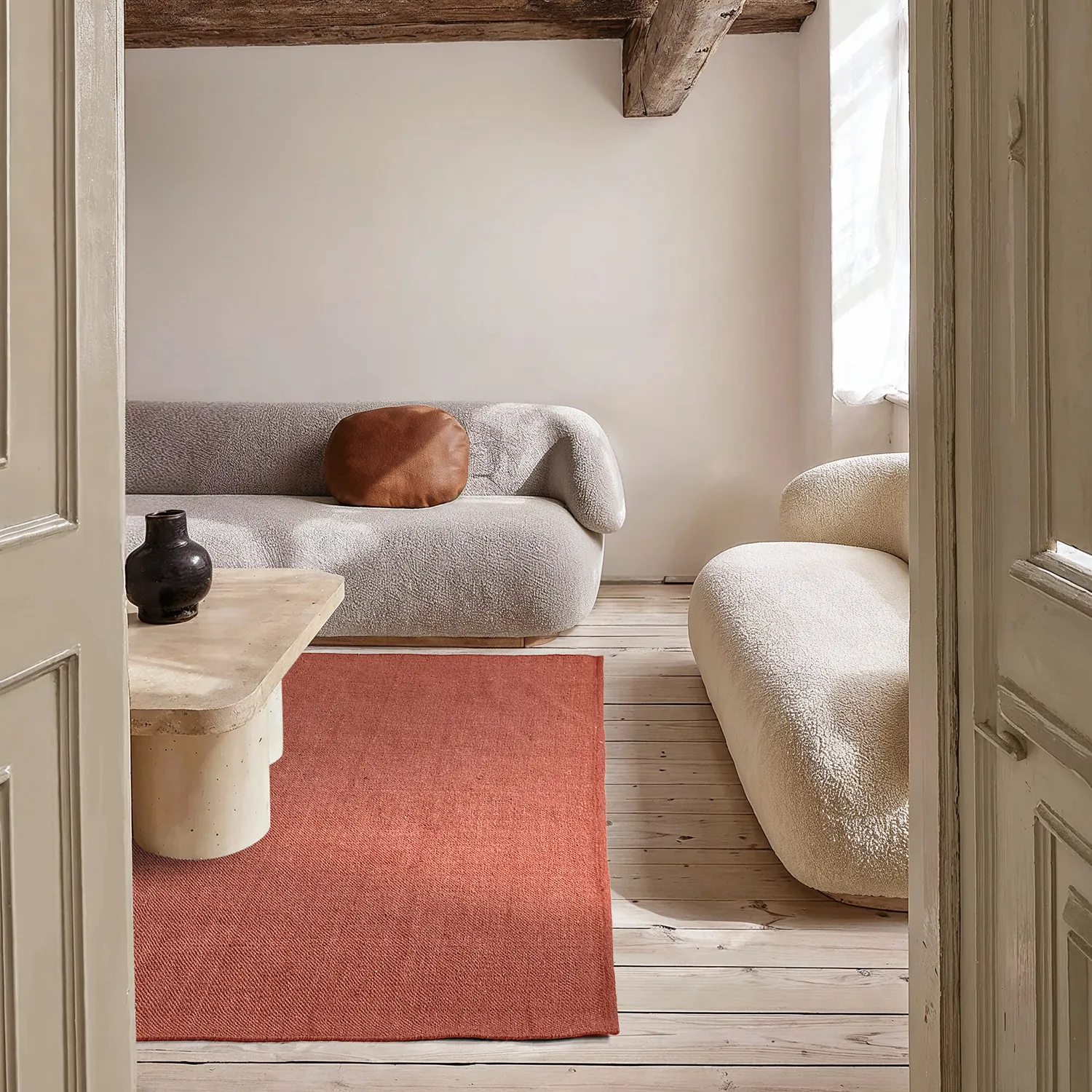 Pamutszőnyeg - Rigolet (terrakotta)