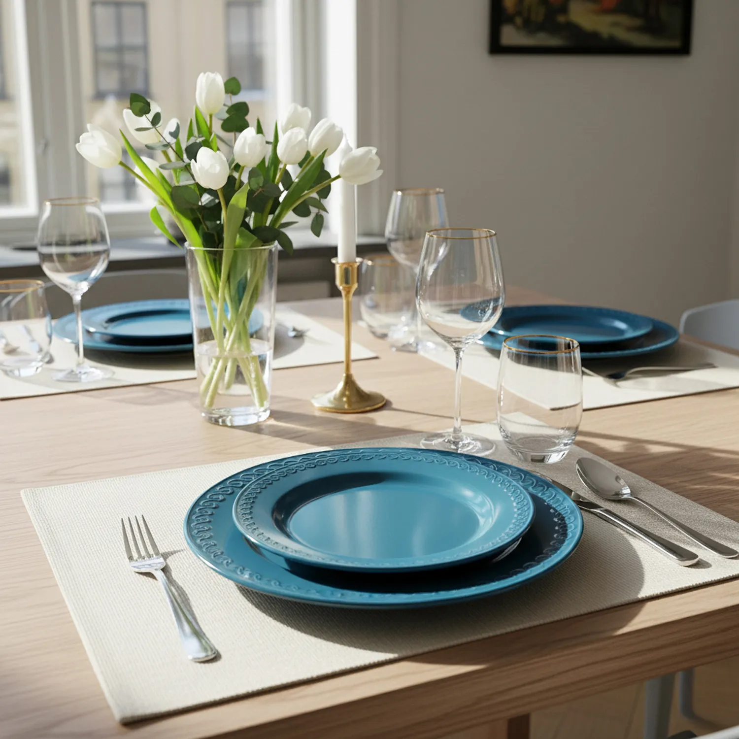 Asztali alátét – 2 darabos csomag Niva (bézs)