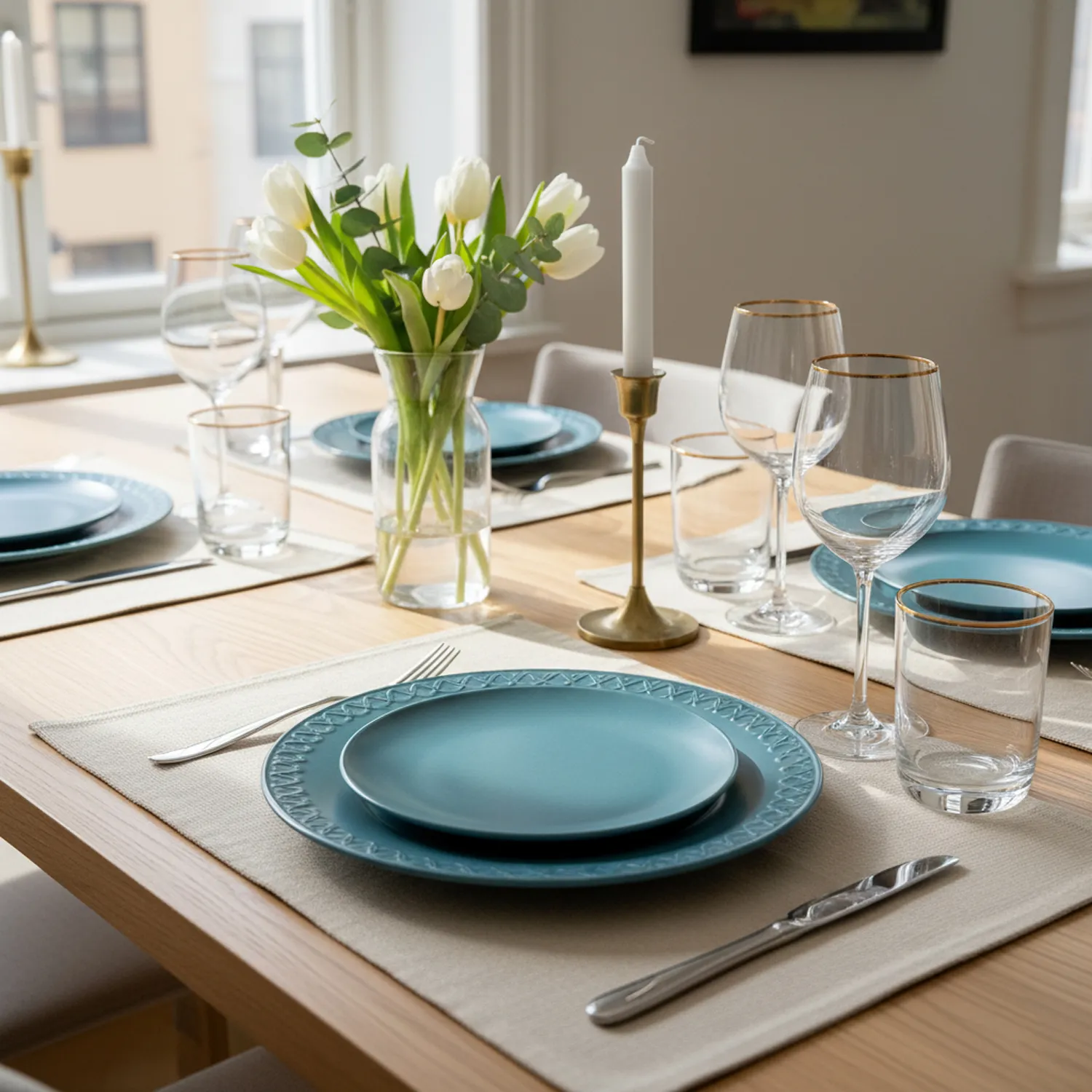 Asztali alátét – 2 darabos csomag Niva (bézs)