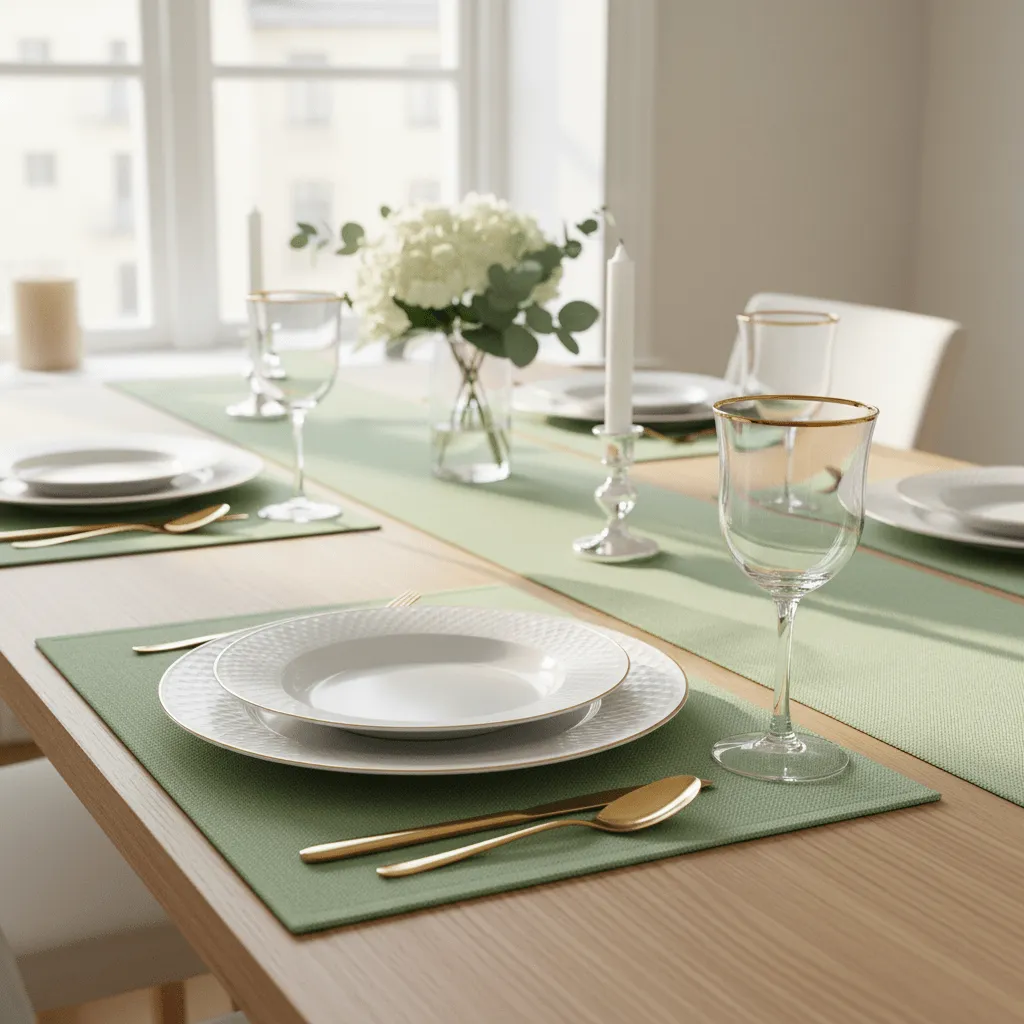 Asztali alátét – 2 darabos csomag Niva (világoszöld)