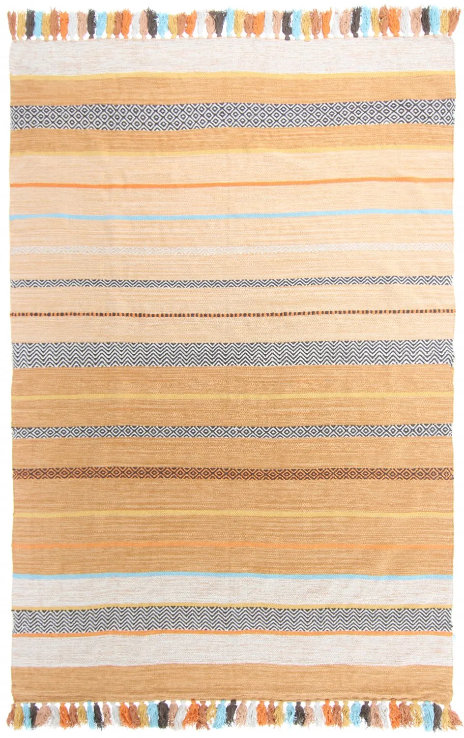 Pamutszőnyeg - Bouira (narancssárga/többszínű)