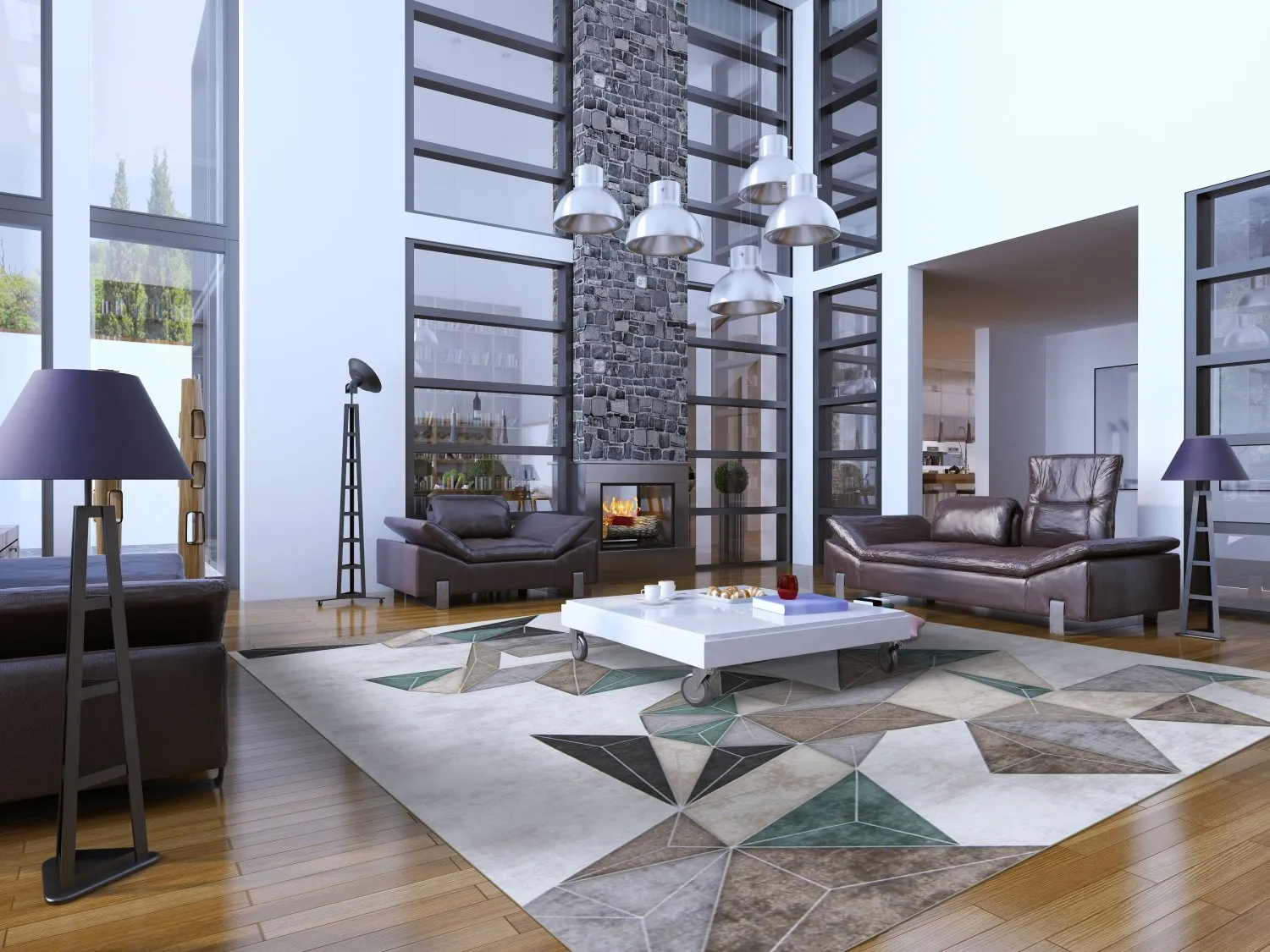 Wilton szőnyeg - Feres (szürke/bezs/többszínű)