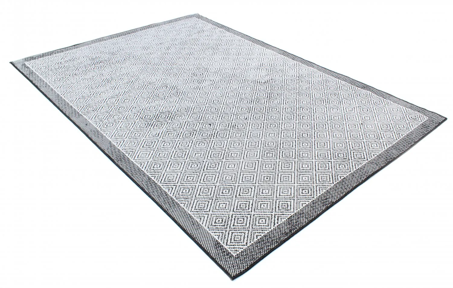 Beltéri és kültéri szőnyeg - Monsaraz (fekete)