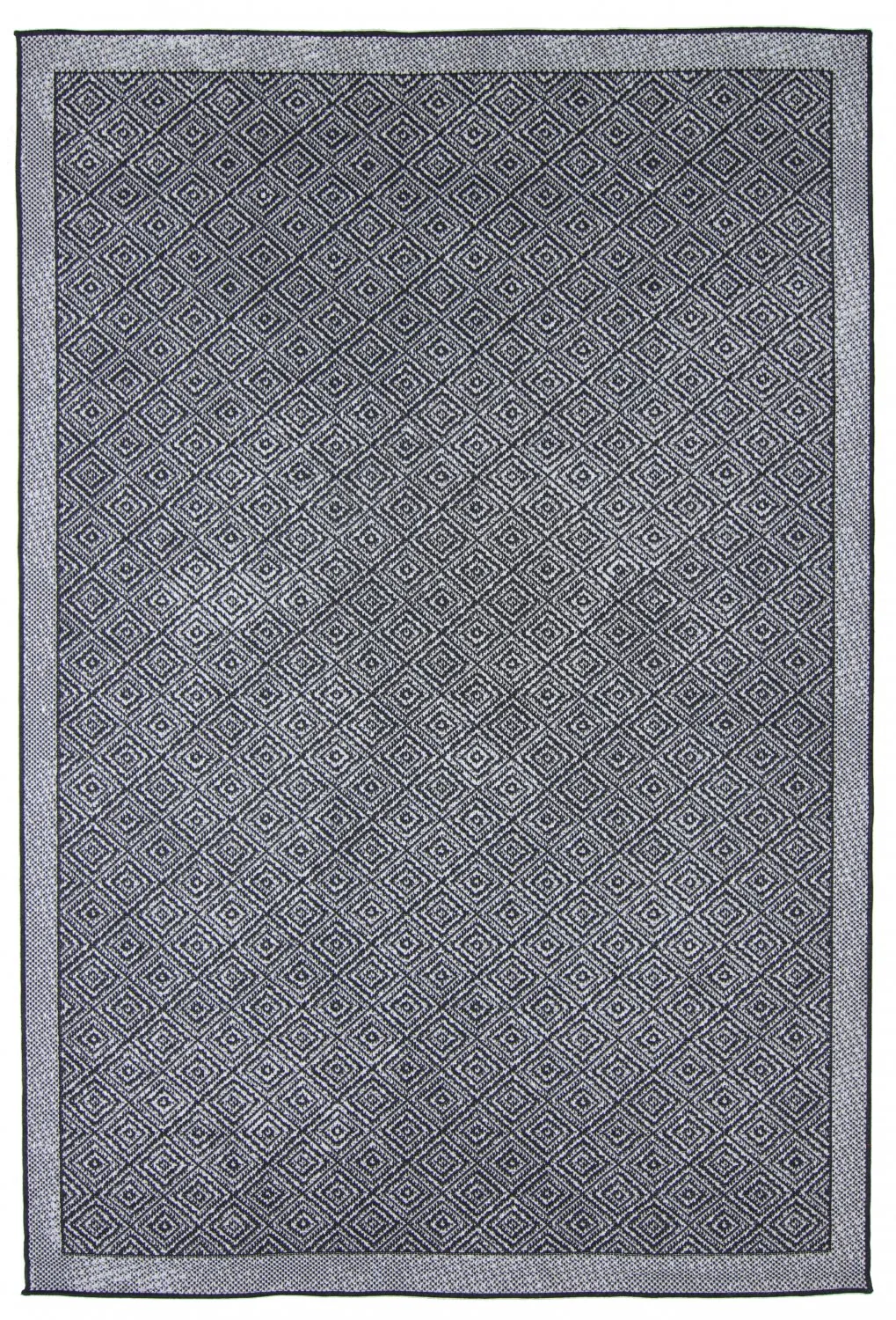 Beltéri és kültéri szőnyeg - Monsaraz (fekete)