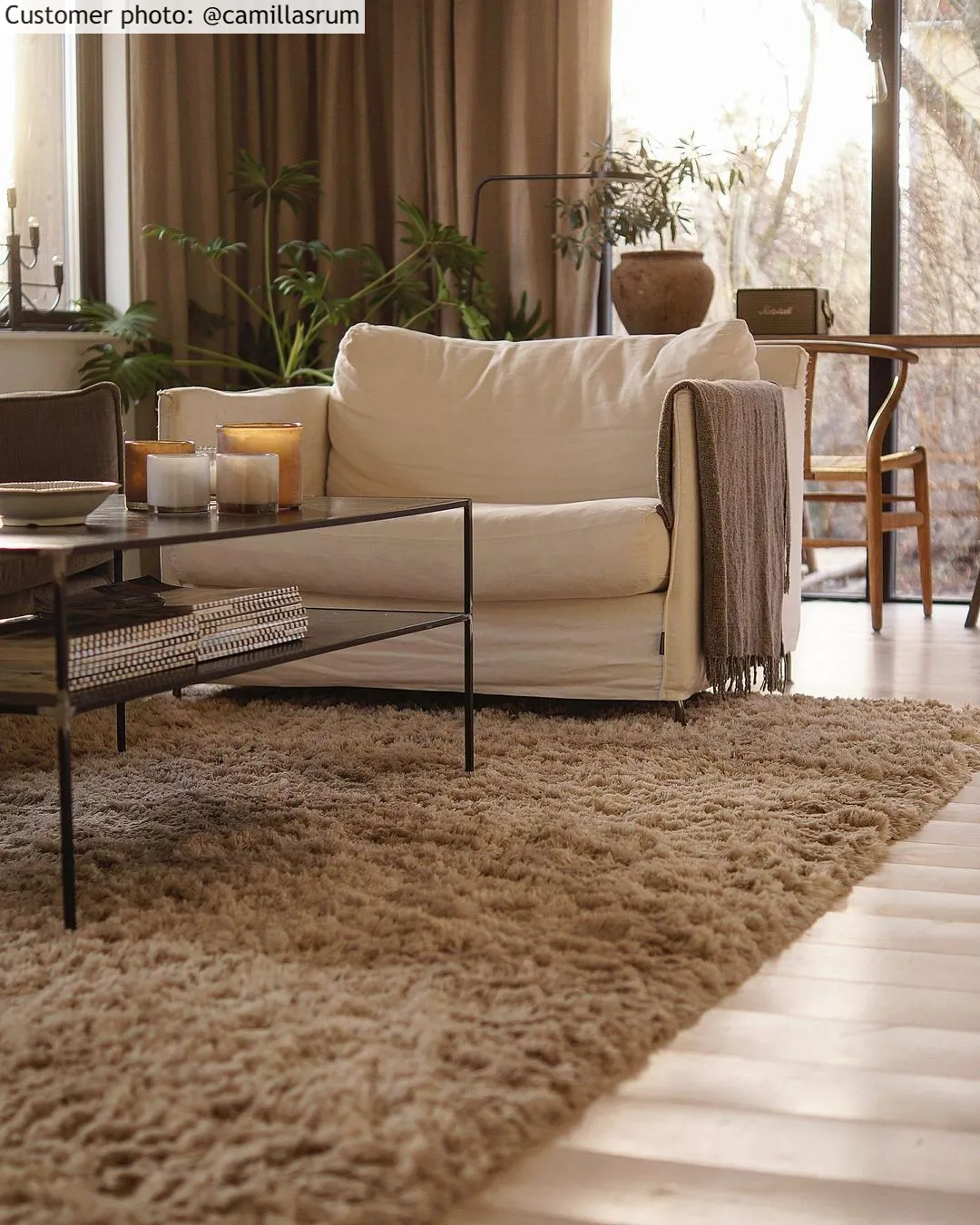 Shaggy szőnyeg - Kanvas (bézs)