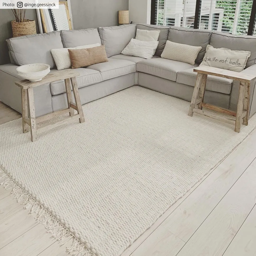 Gyapjúszőnyeg - Cartmel (offwhite)