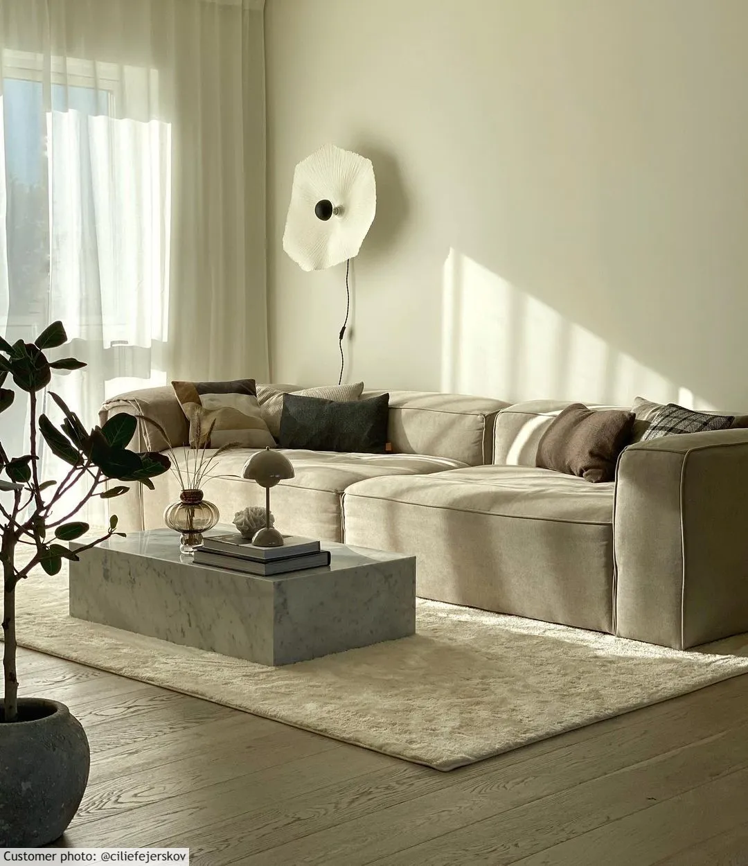 Shaggy szőnyeg - Aranga Super Soft Fur (bézs)