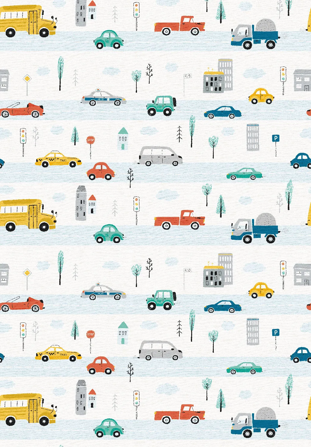 Gyermek szőnyeg - Road Cars (multi)